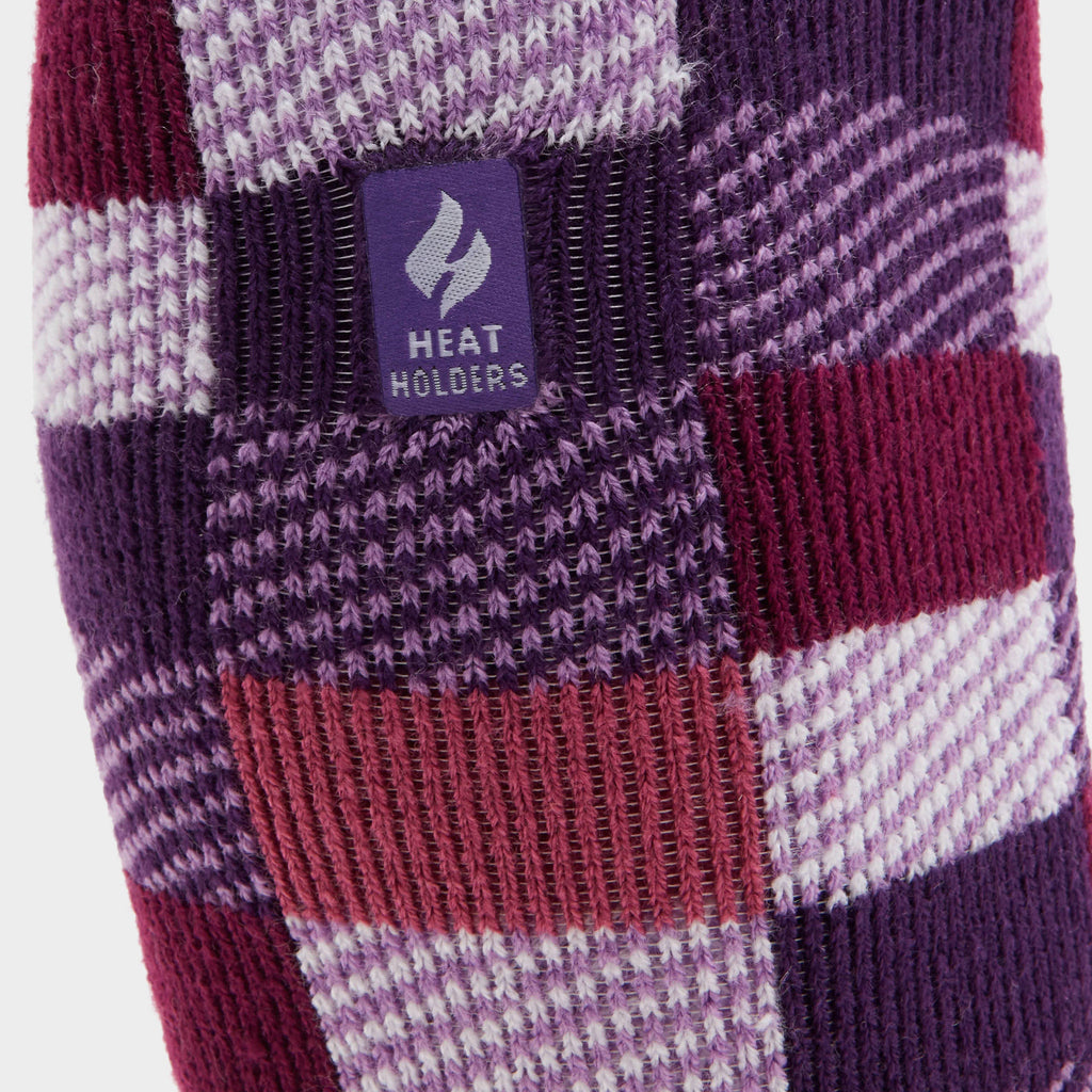 Women's Checked Long Socks