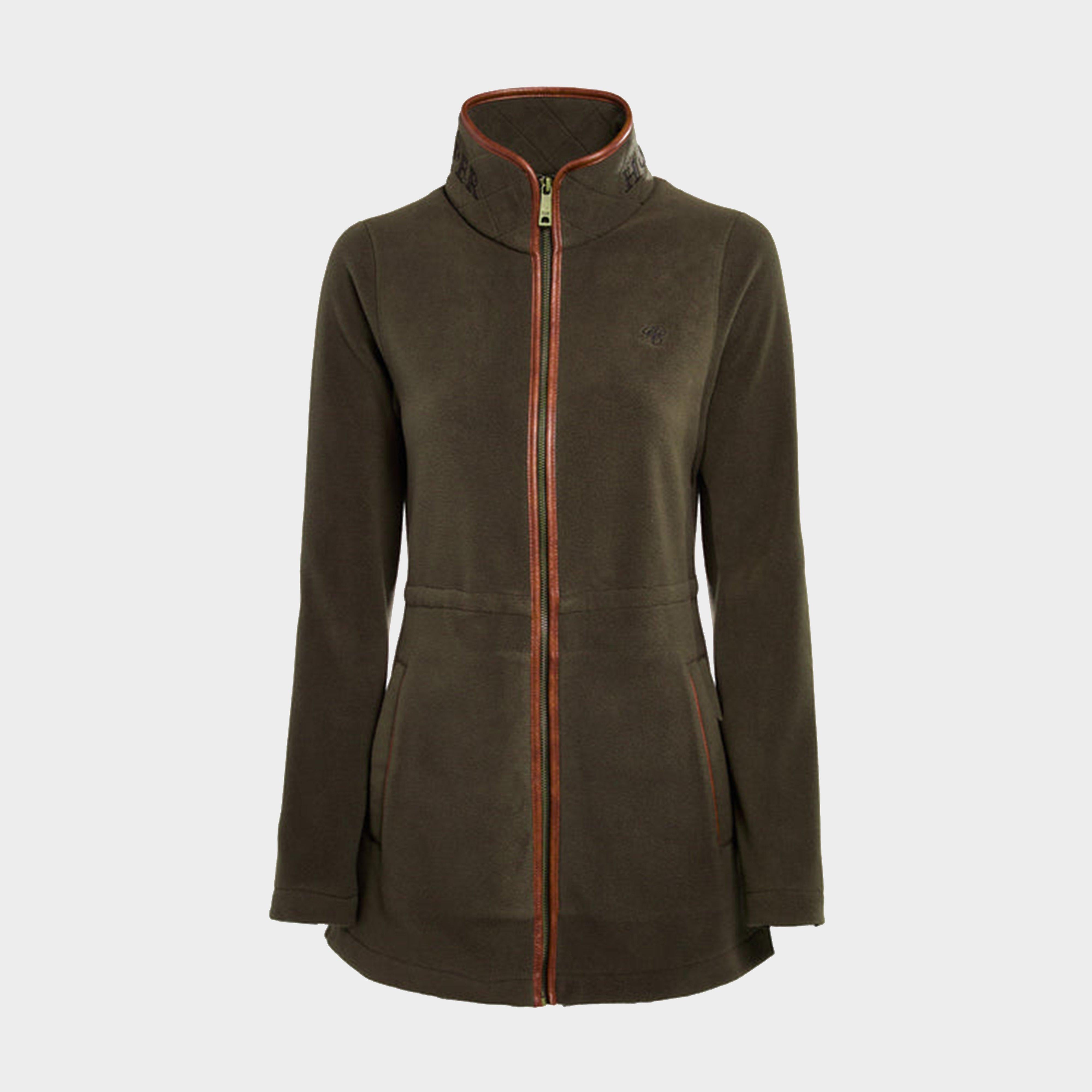 Womens Country Longline Fleece Khaki
