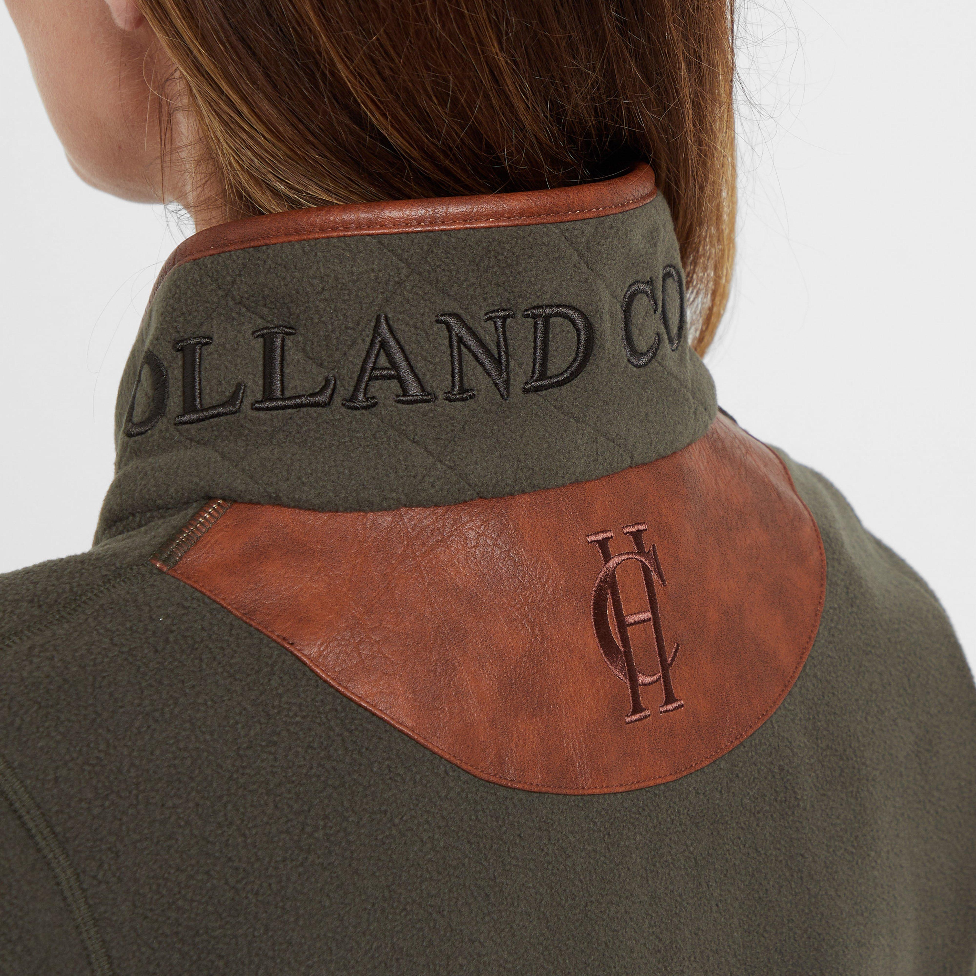 Womens Country Longline Fleece Khaki