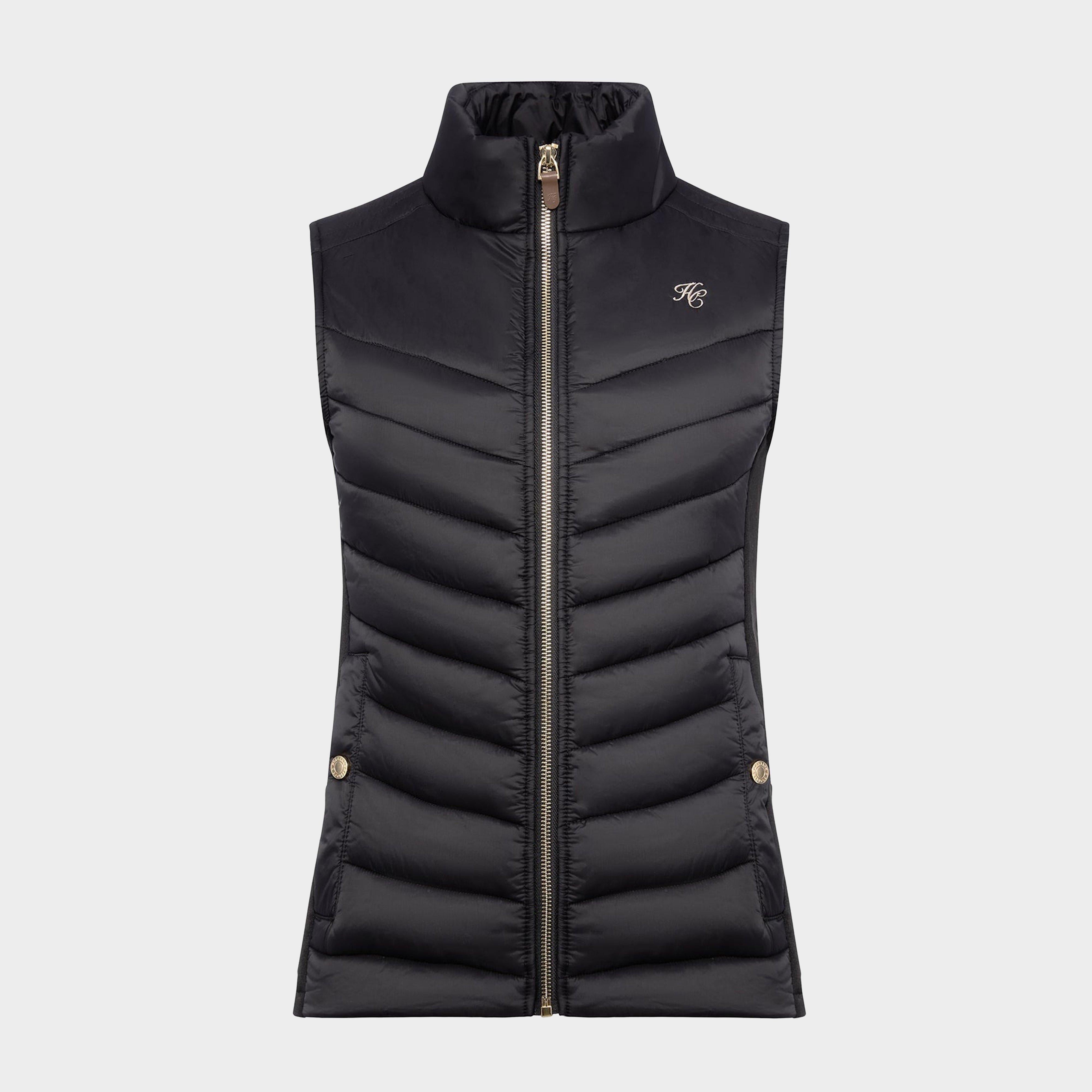 Hybrid Equestrian Gilet Black