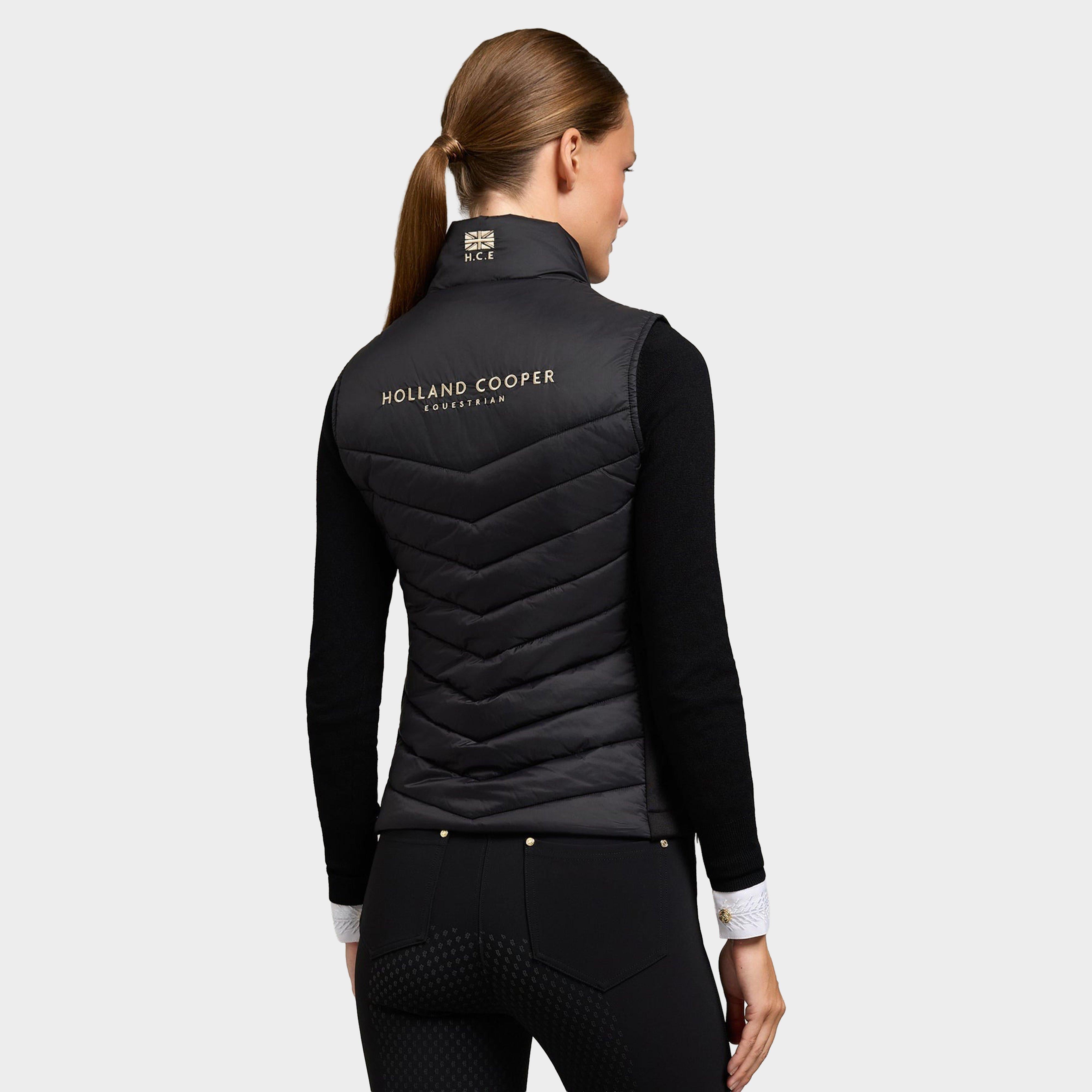 Hybrid Equestrian Gilet Black