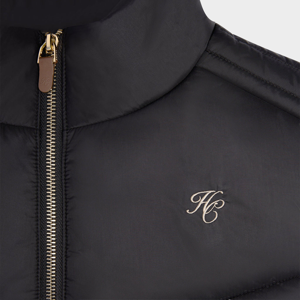 Hybrid Equestrian Gilet Black