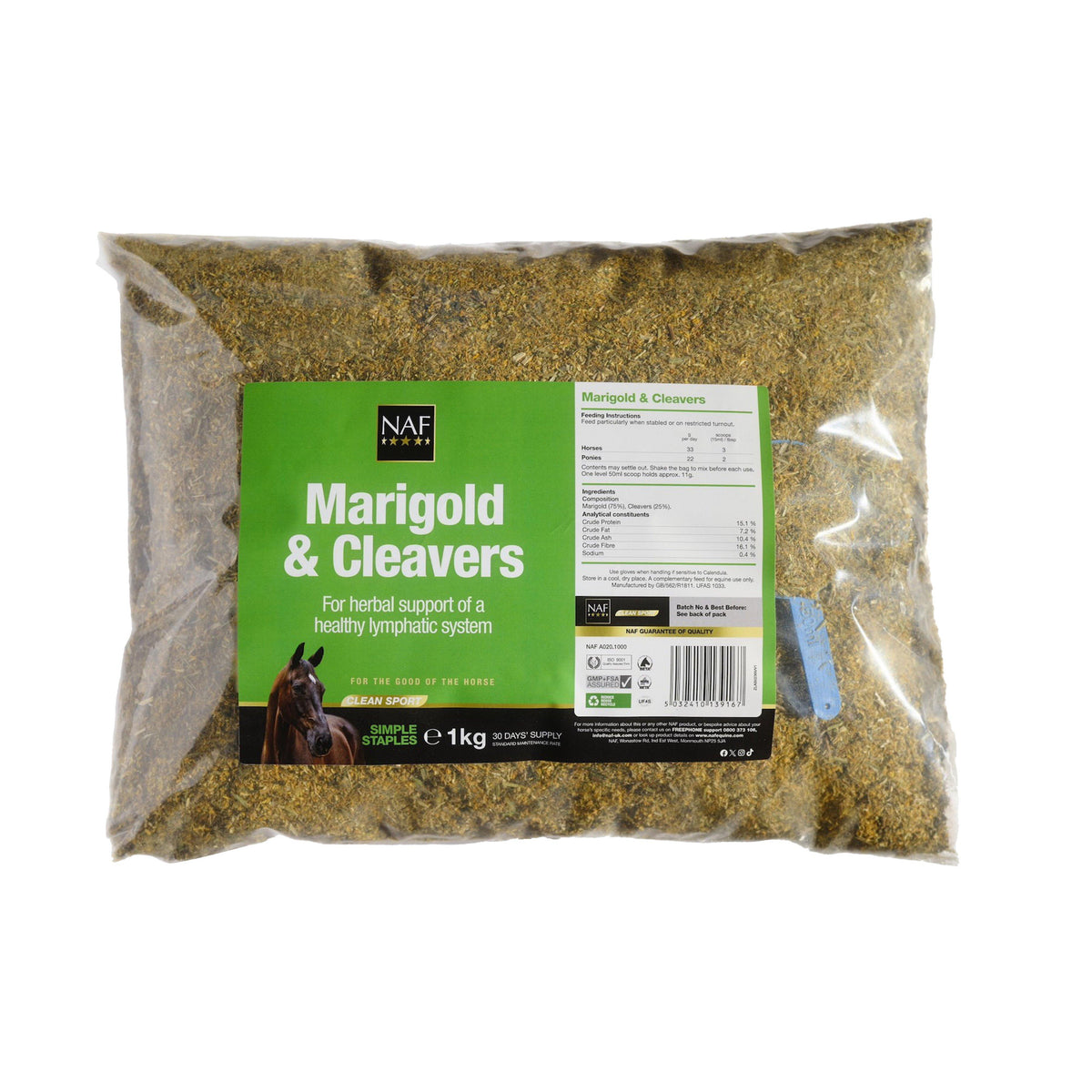 Marigold and Cleavers Natural 1kg