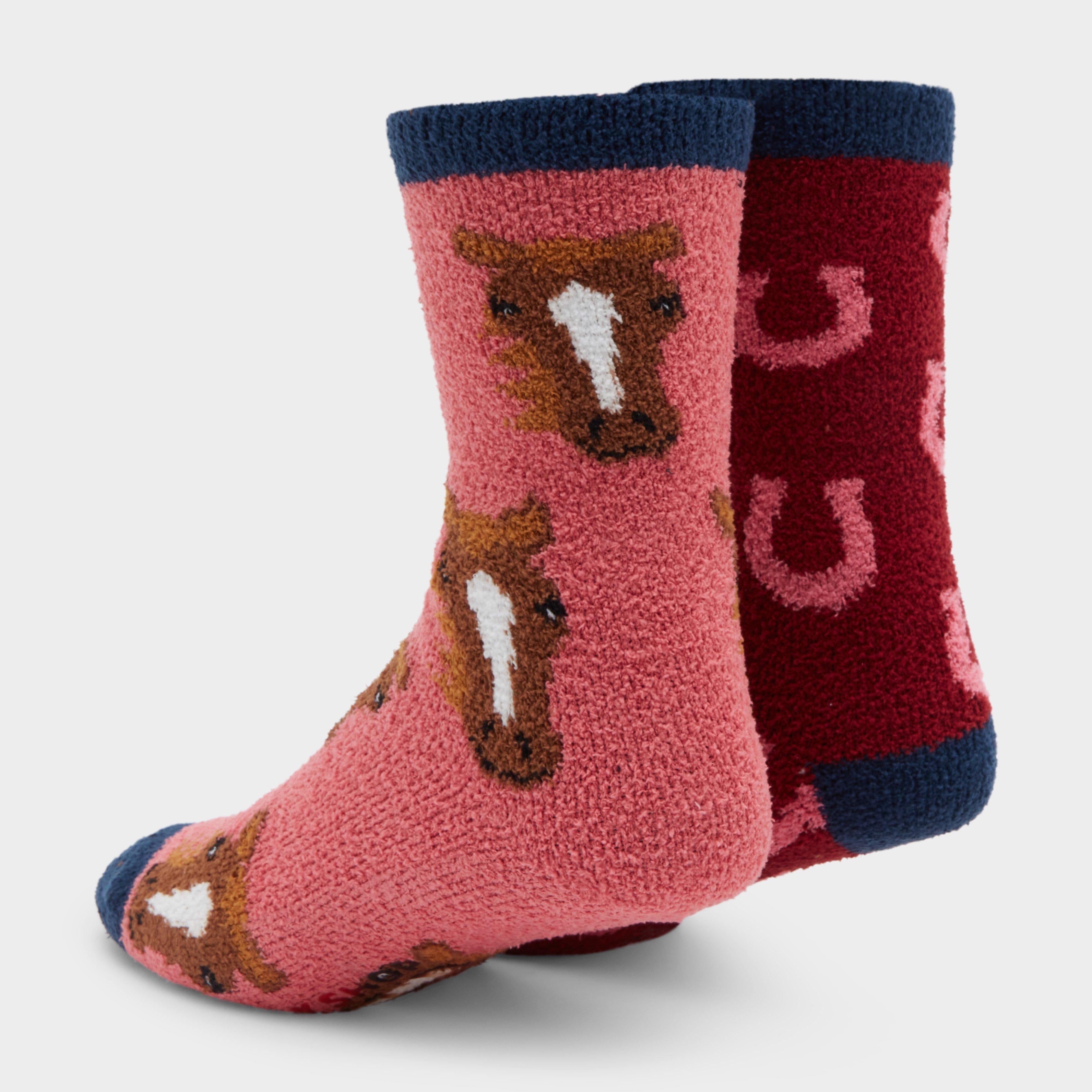 Women's Lounge Socks 2 Pack Horse