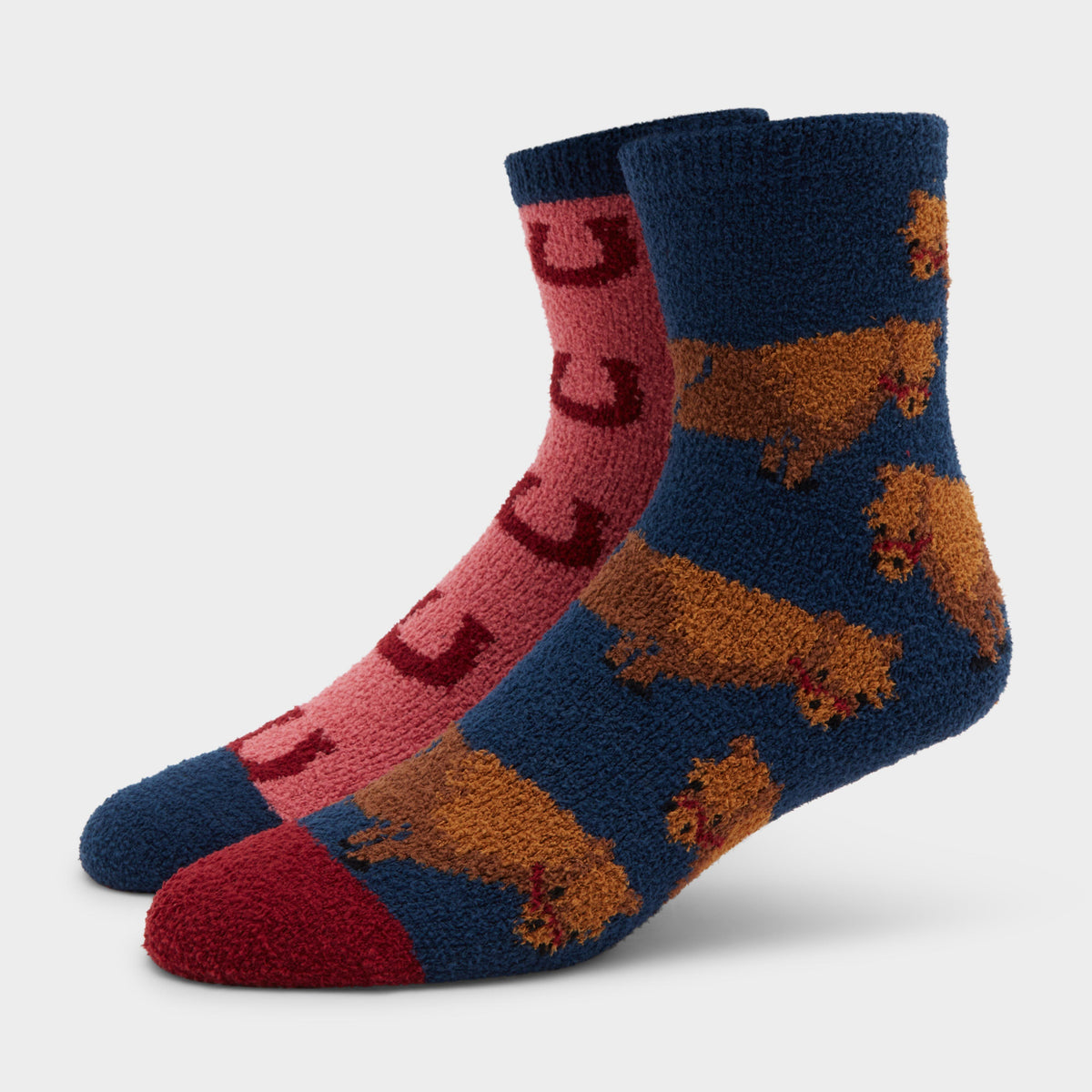 Women's Lounge Socks 2 Pack Pony