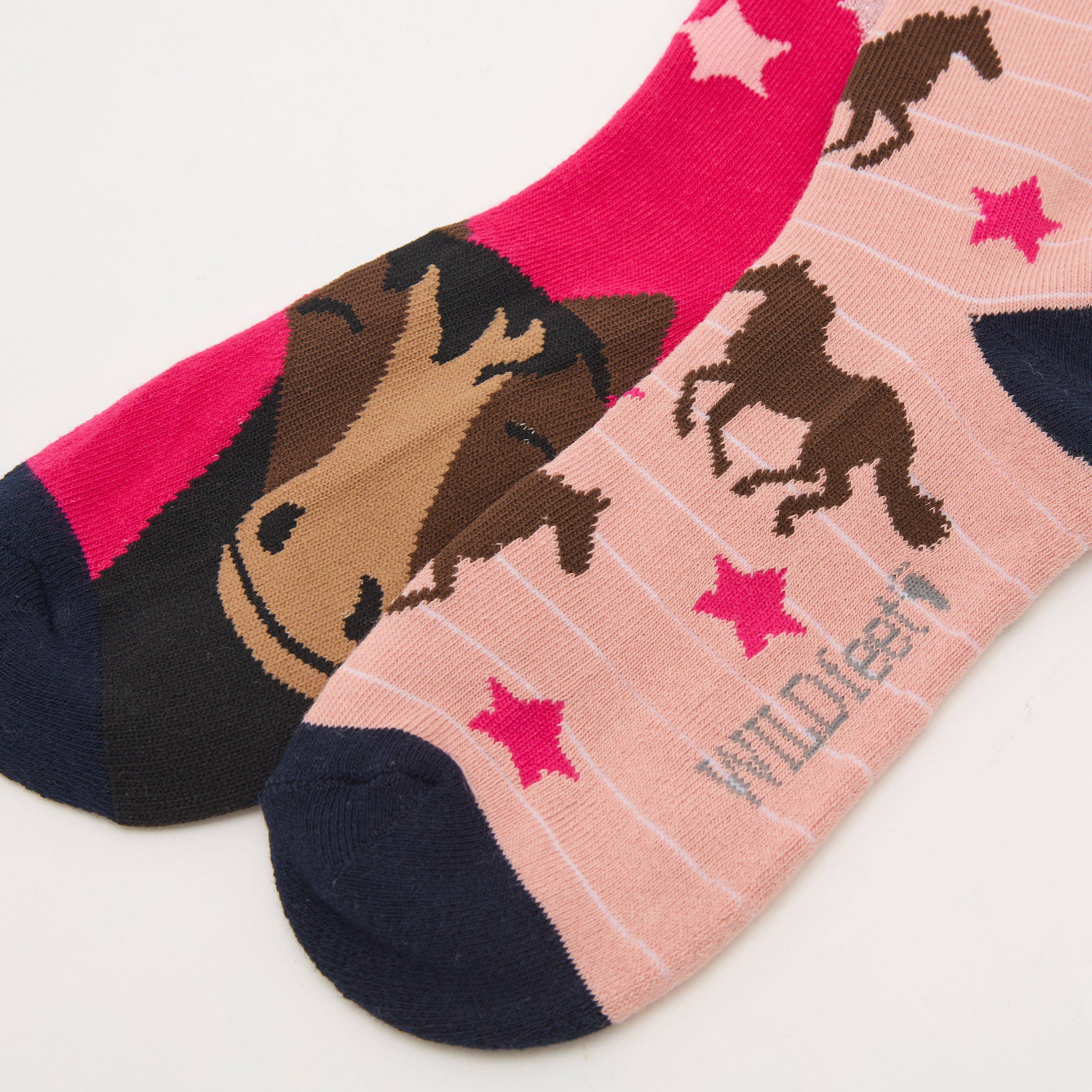 Kids' Knee-High Equestrian Socks