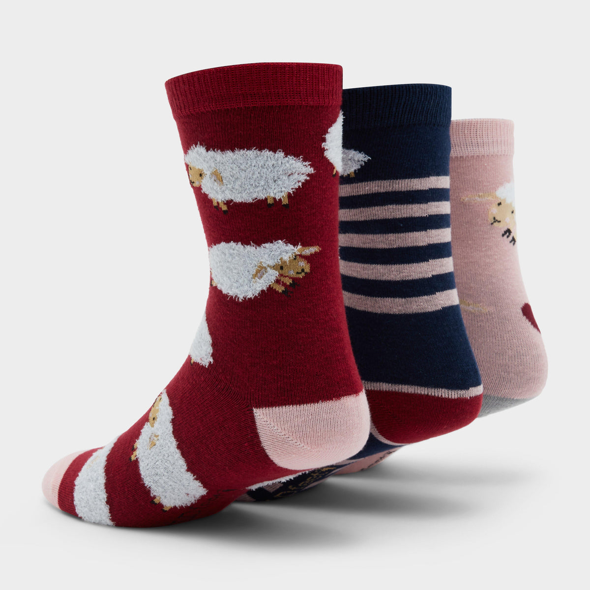 Women's Crew Socks 3-Pack