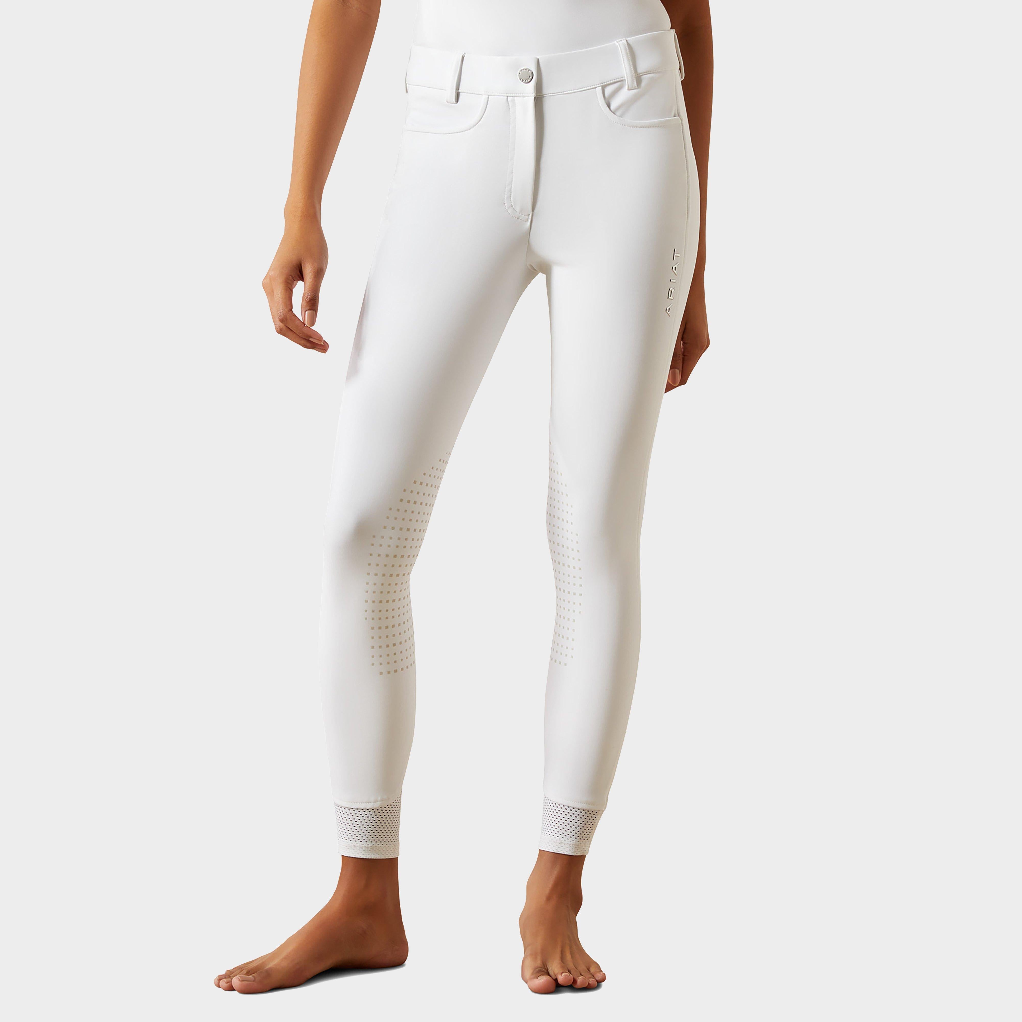 Women's Tri Factor NT Half Grip Breeches White