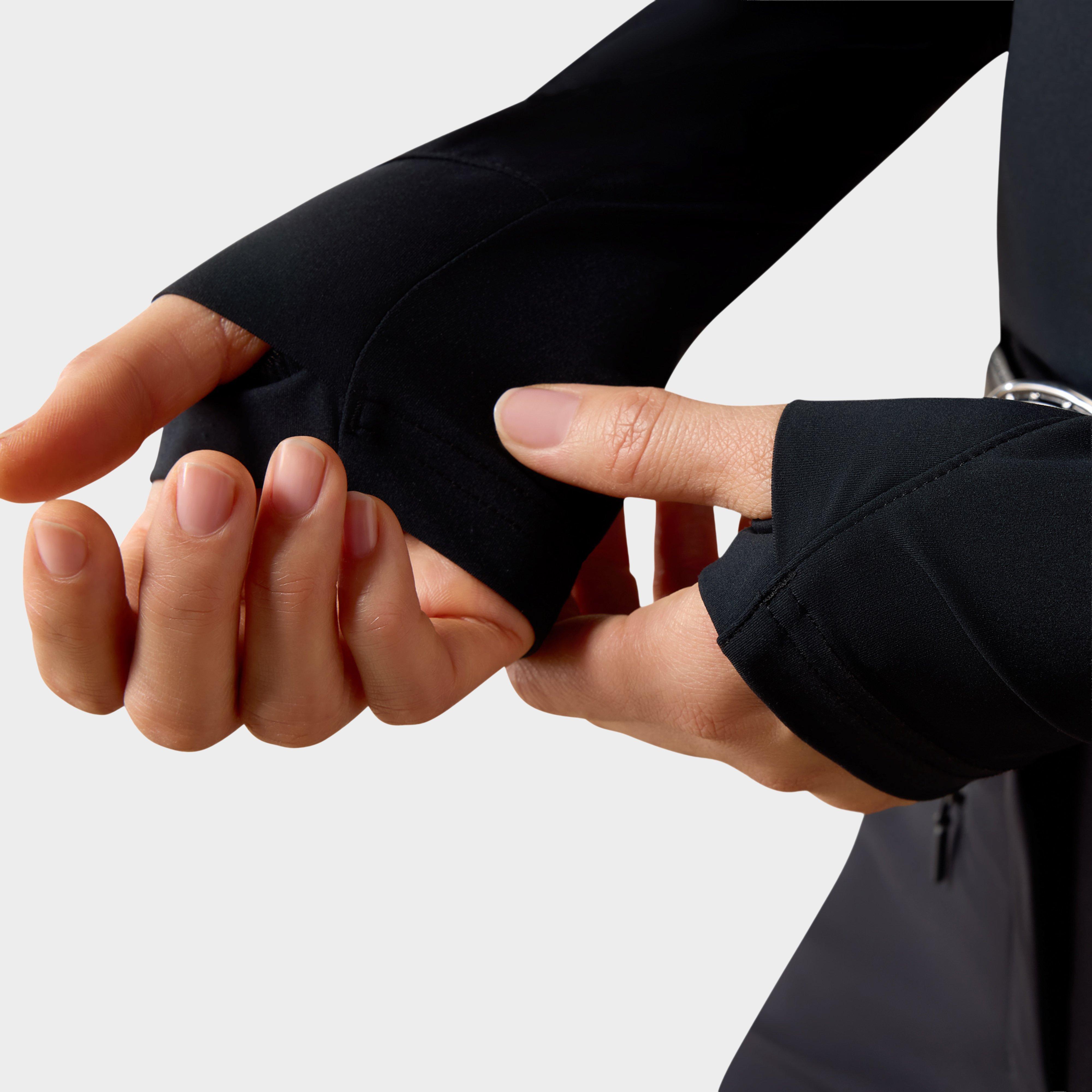 Women's SolVeil ½ Zip Baselayer Black