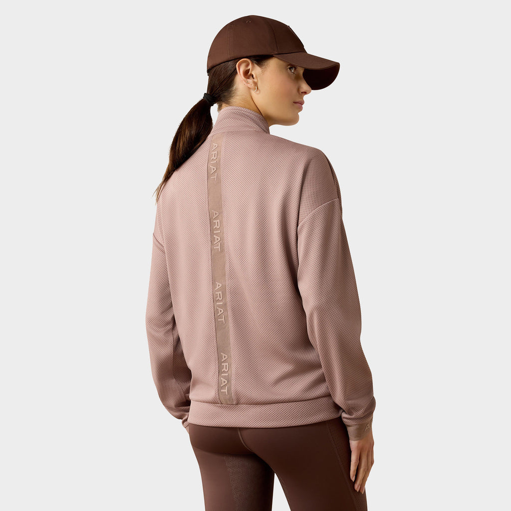 Women's Breathe 1/2 Zip Sweatshirt Antler