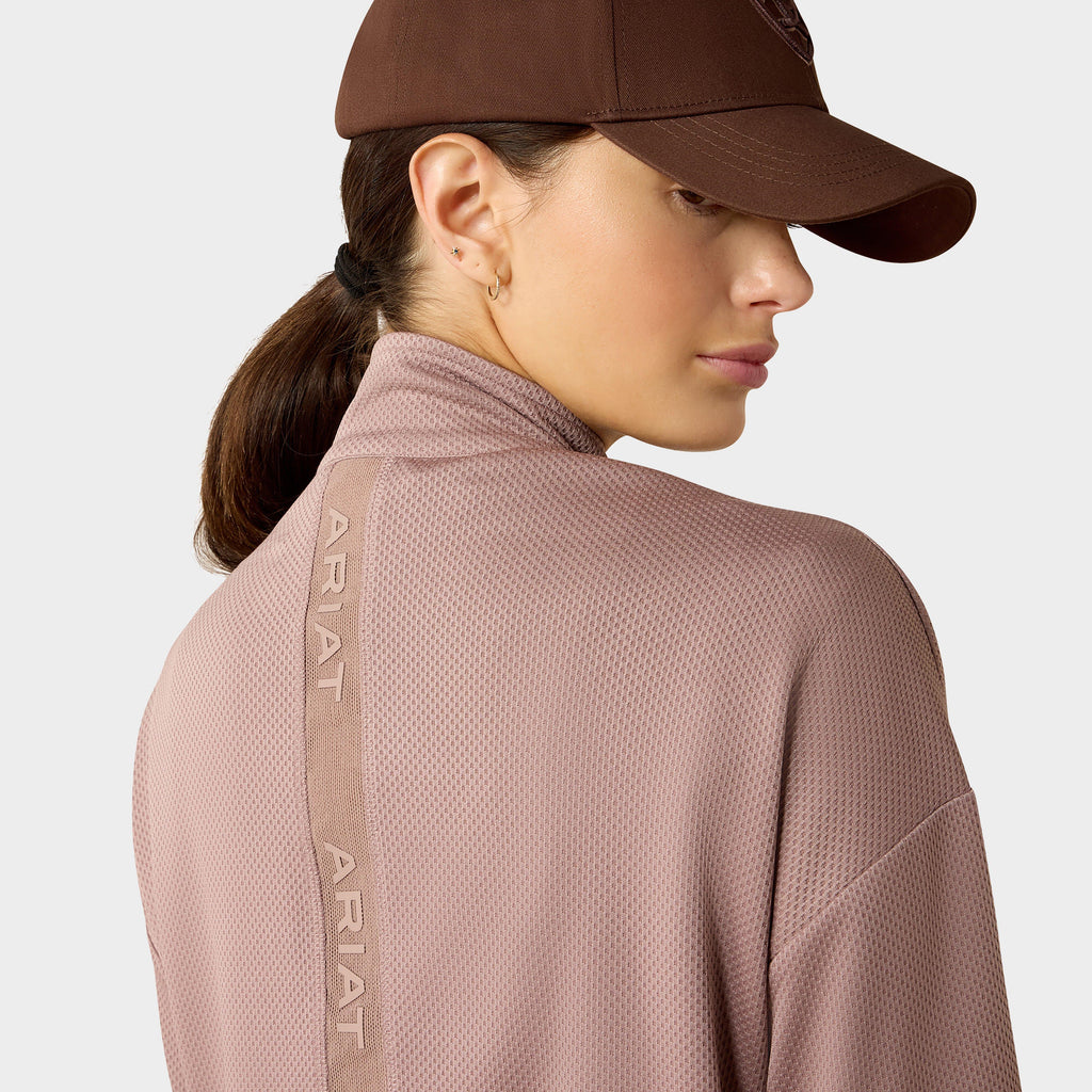 Women's Breathe 1/2 Zip Sweatshirt Antler