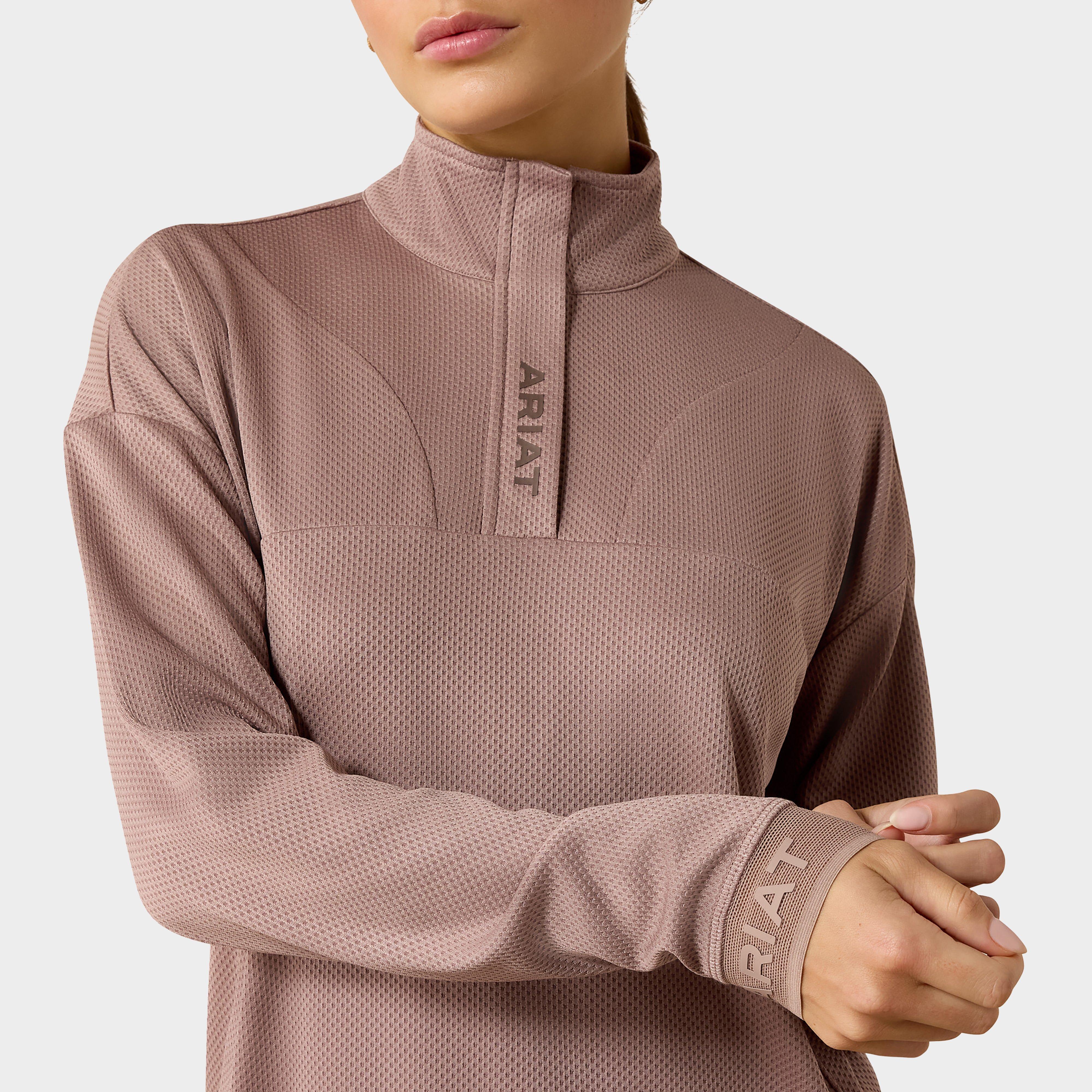 Women's Breathe 1/2 Zip Sweatshirt Antler