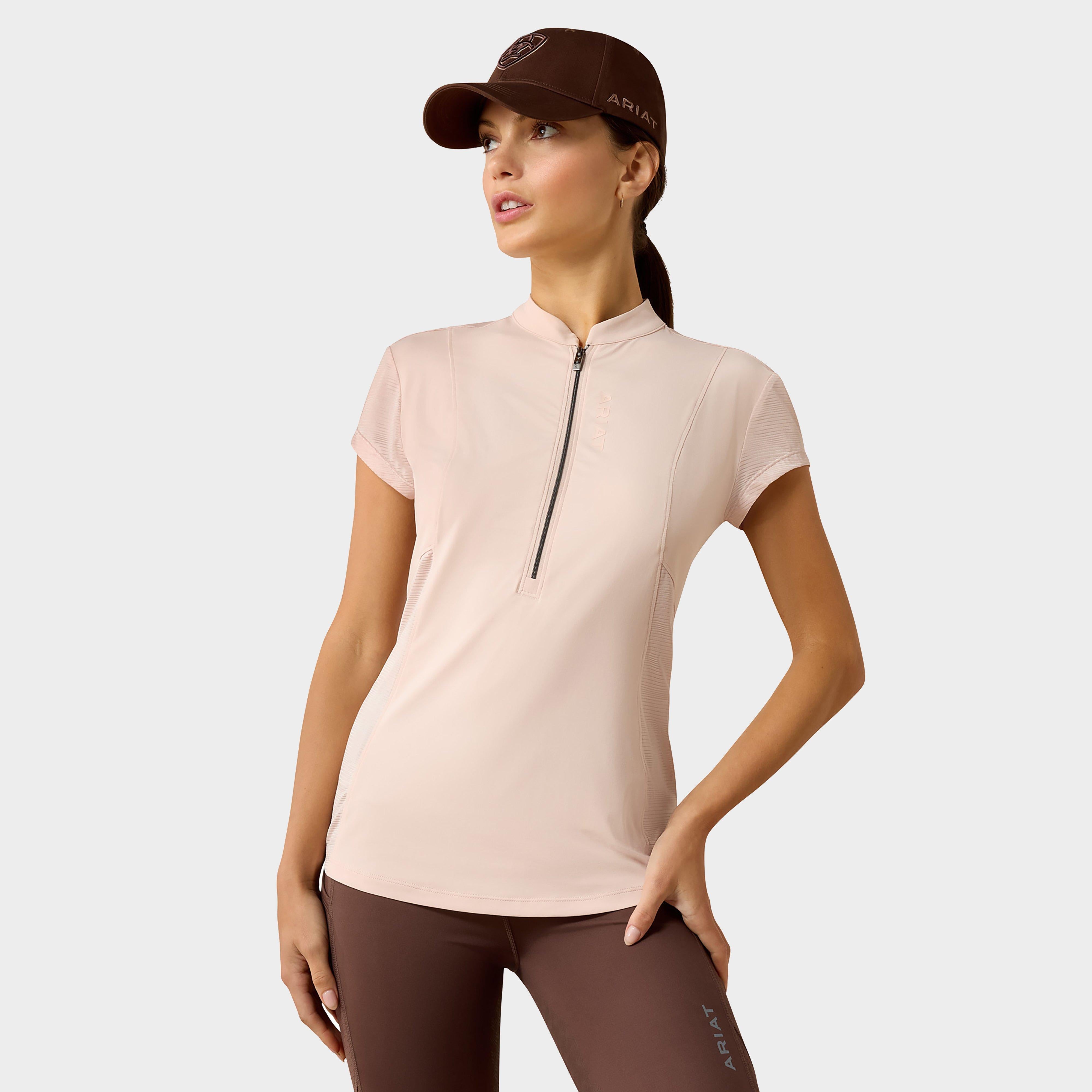 Women's Breathe 1/2 Base Layer Sepia Rose