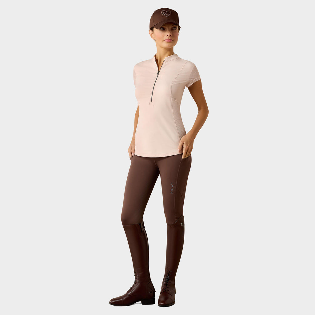 Women's Breathe 1/2 Base Layer Sepia Rose