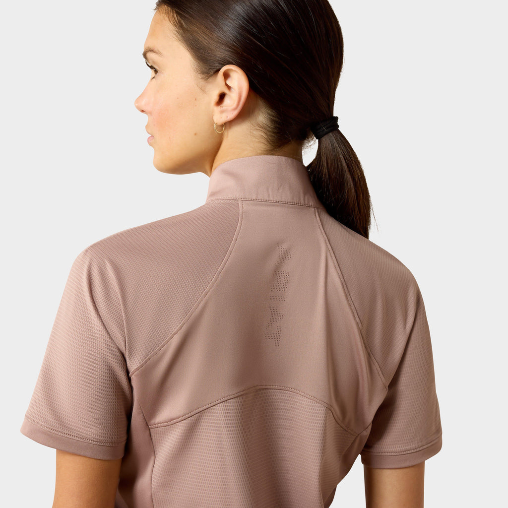 Women's Soquel ¼ Zip Short Sleeve Baselayer Antler