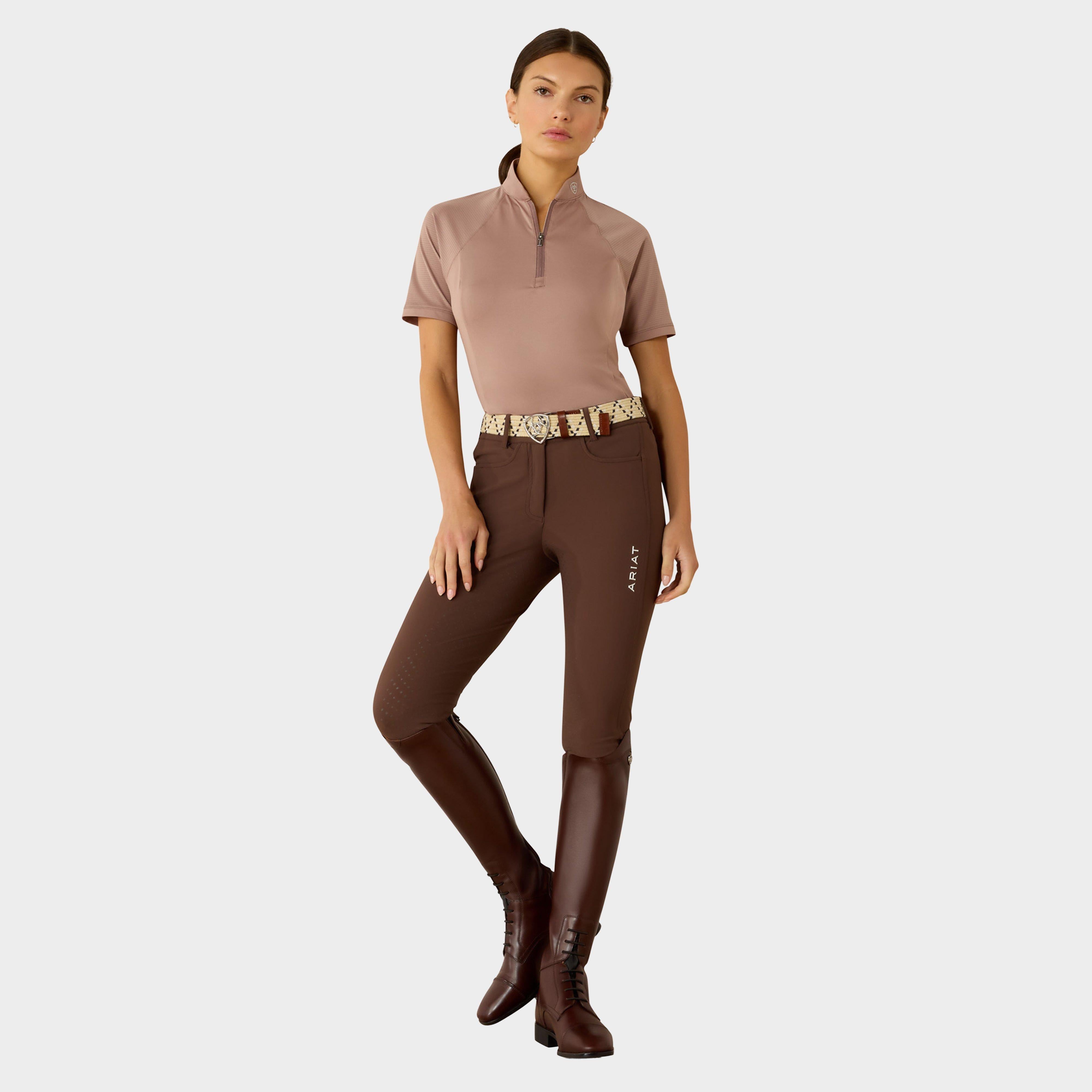 Women's Soquel ¼ Zip Short Sleeve Baselayer Antler