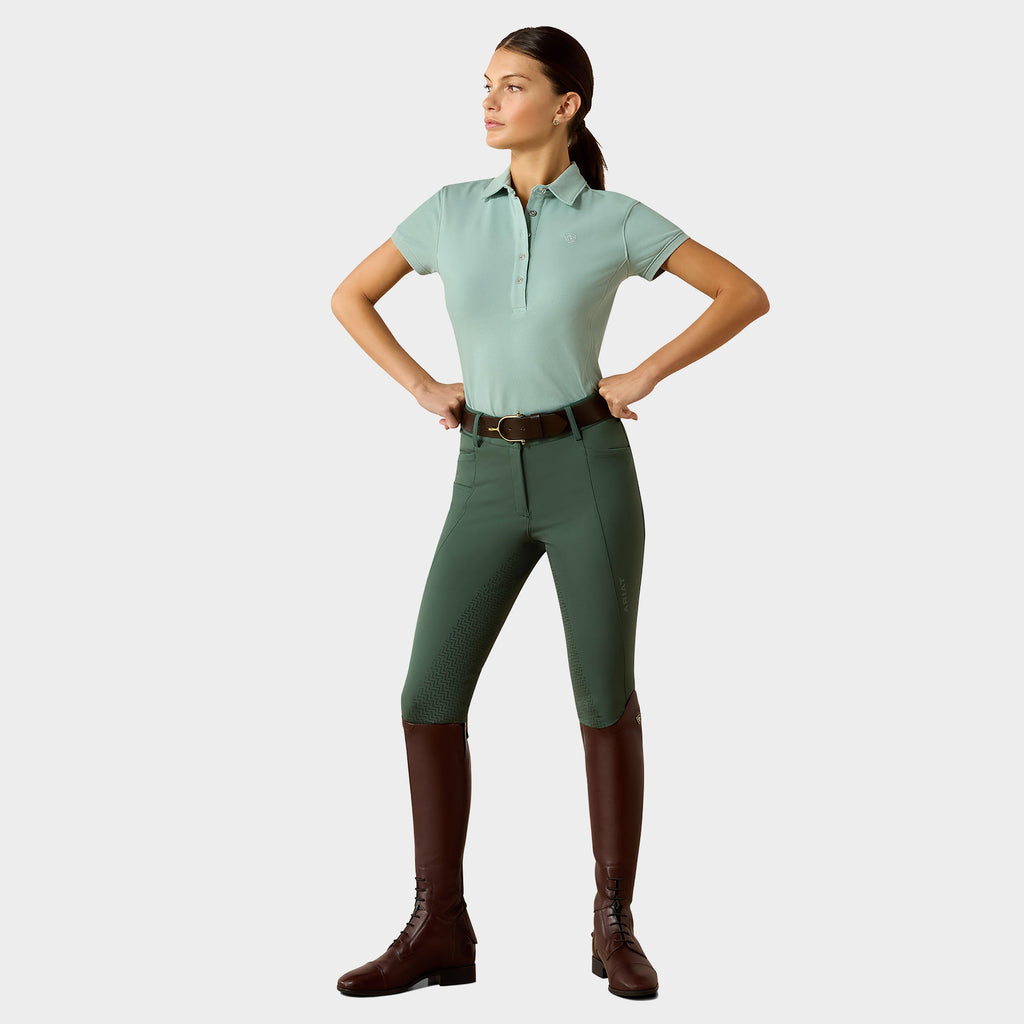 Women's Prix 3.0 Short Sleeved Polo Shirt Blue Surf