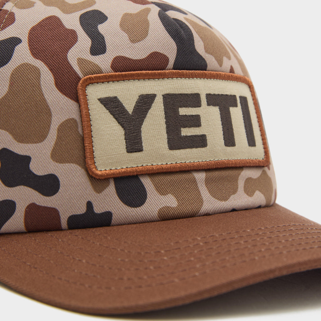 Unisex Wetlands Camo Logo Badge Cap
