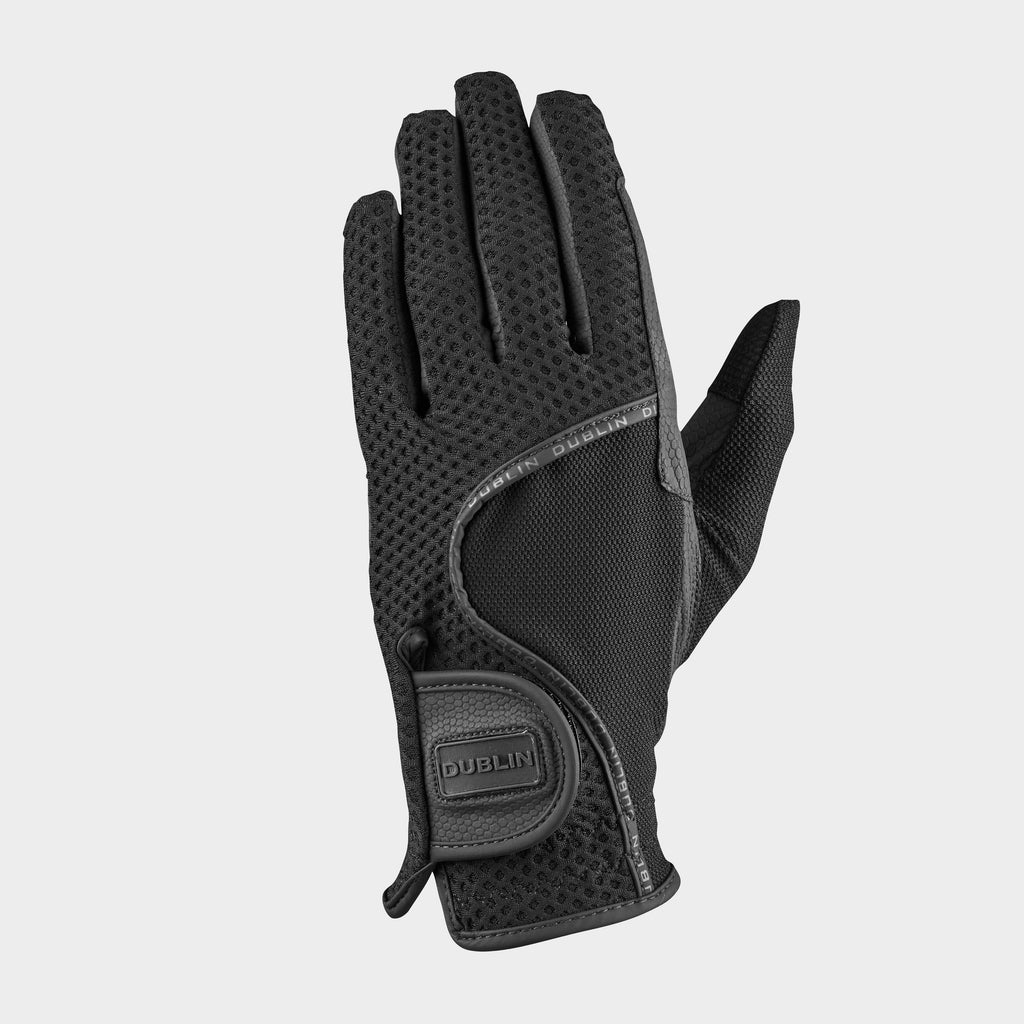 Unisex Airflow Honeycomb Gloves Black