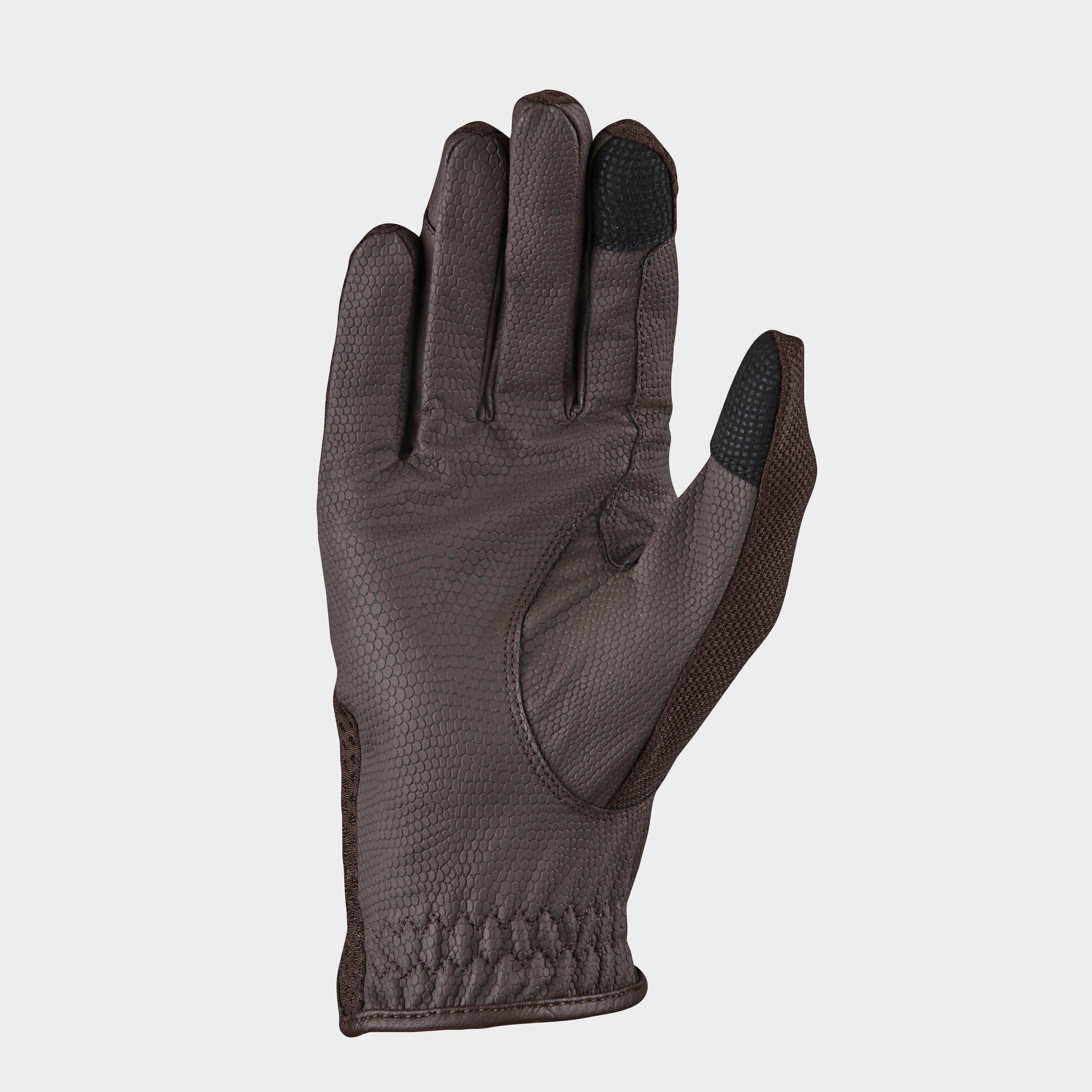 Unisex Airflow Honeycomb Gloves Chocolate