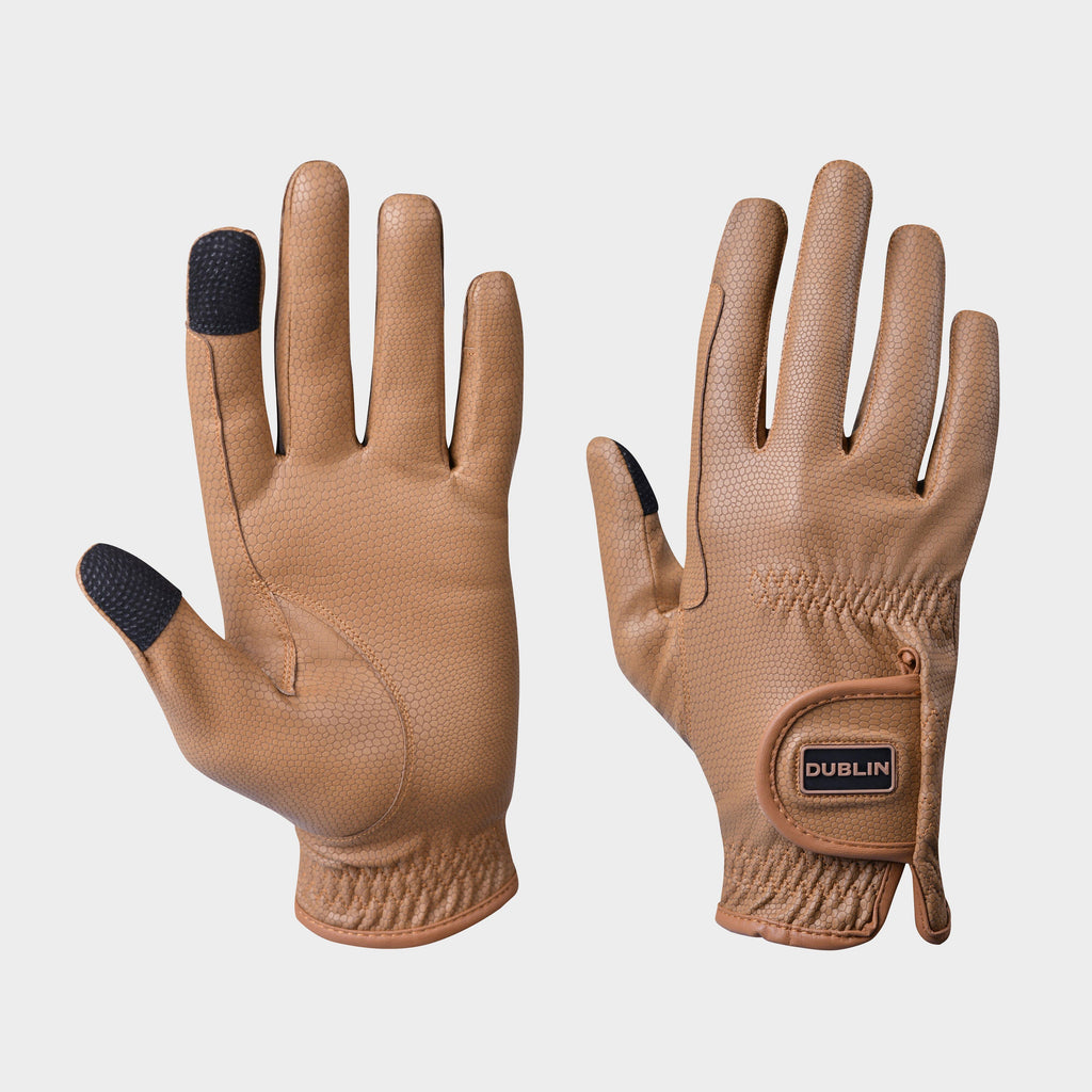 Unisex Everyday Riding Gloves Caramel
