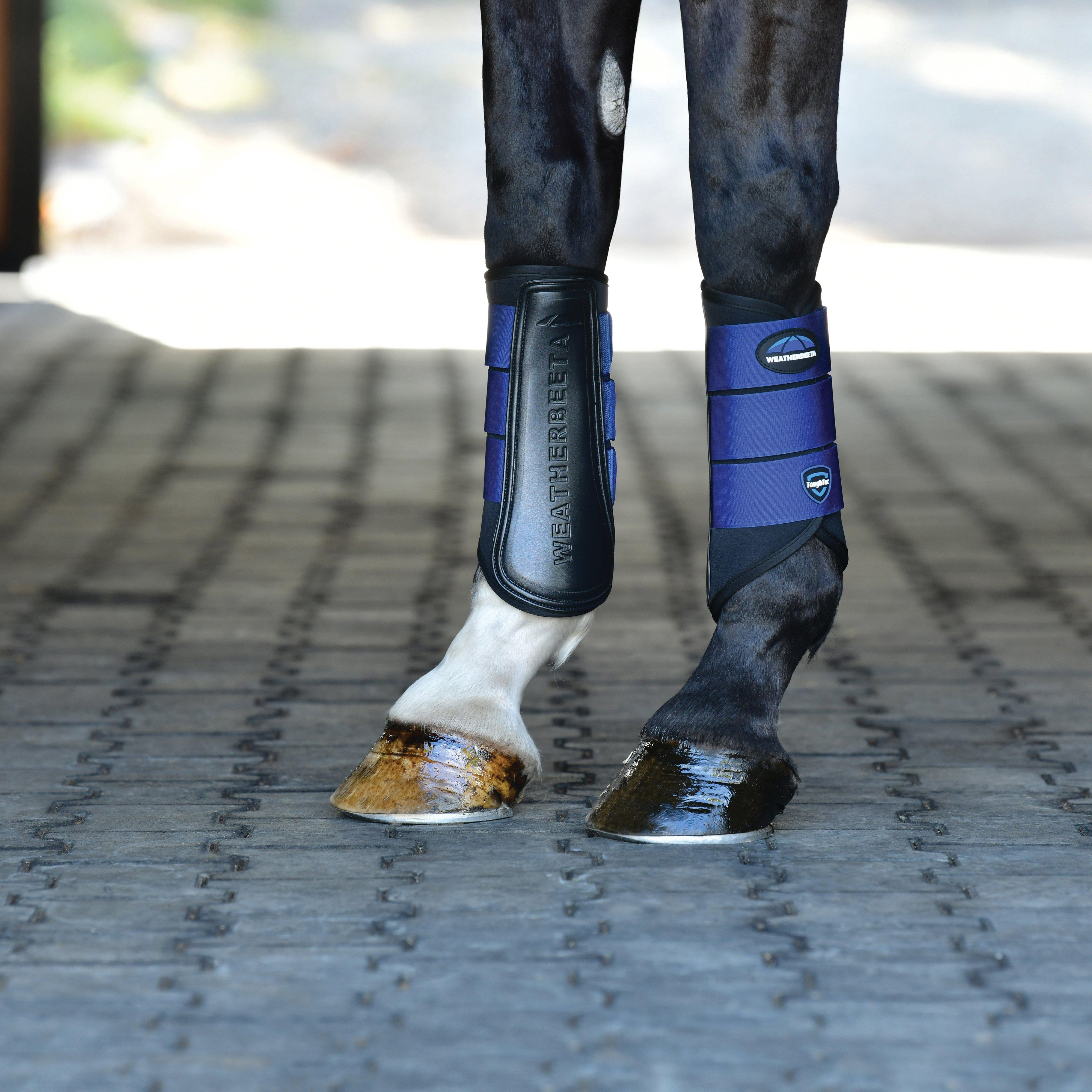 Tough-Tec Prime Brushing Boots Black/Cobalt