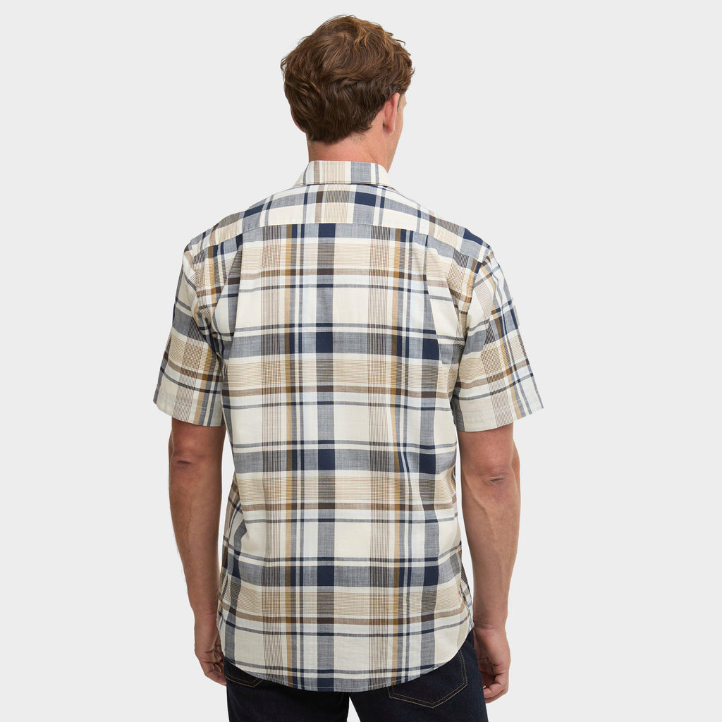 Men's Swinfell Checked Short-Sleeved Shirt