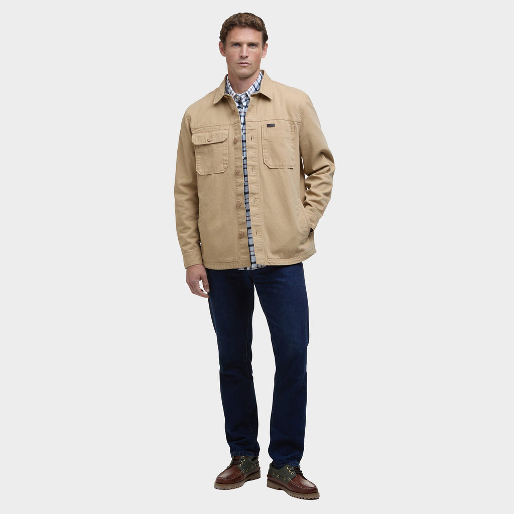 Men's Lingfield Canvas Overshirt