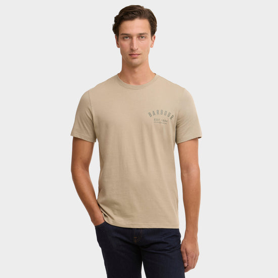Men’s Preppy T-shirt Concrete