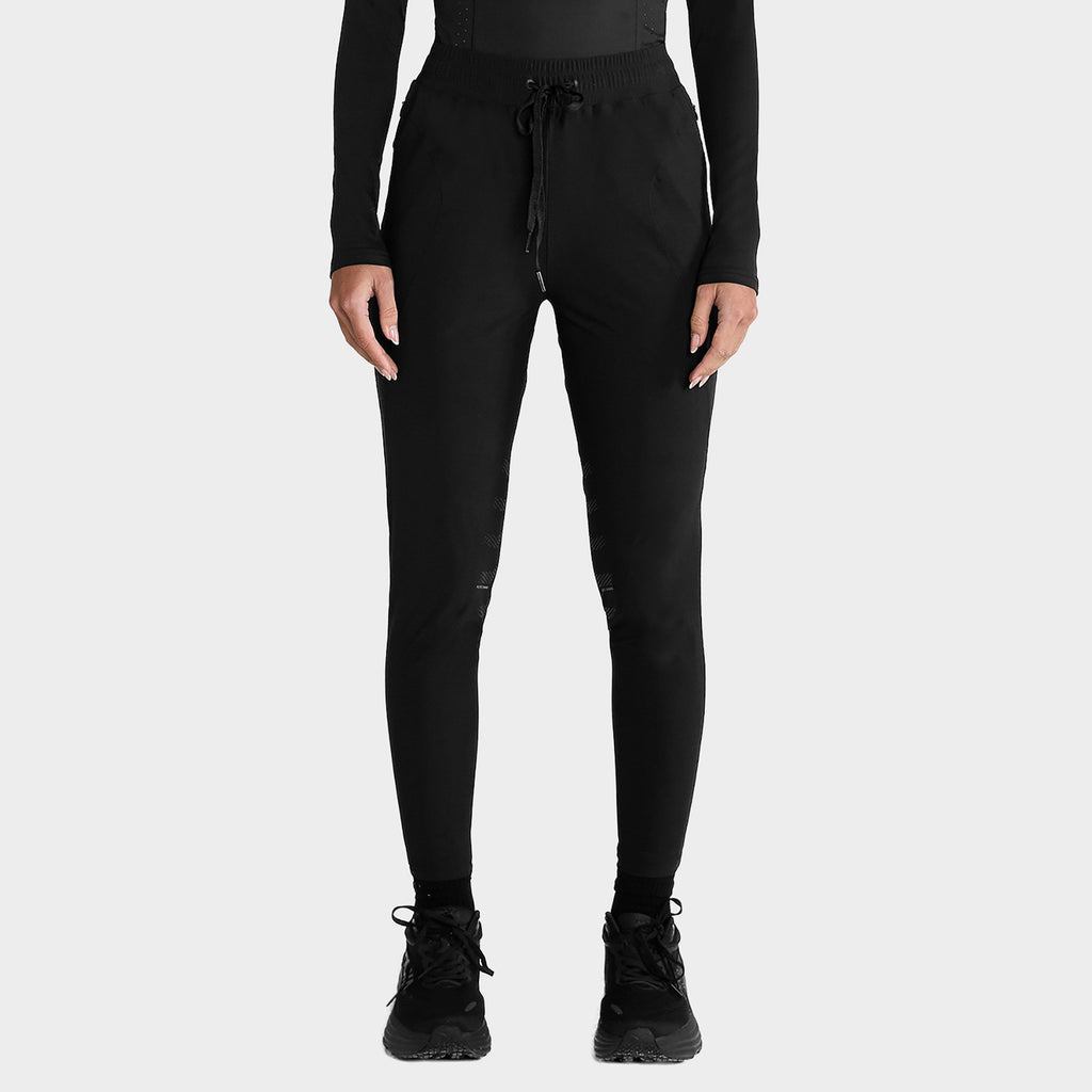 Women’s Knee Grip Training Pants Black