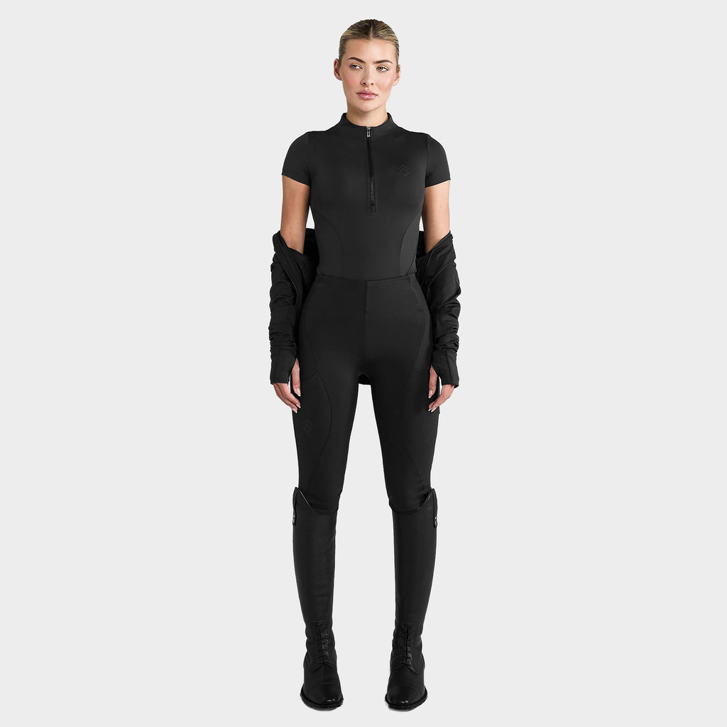 Women’s Short Sleeve Baselayer Black