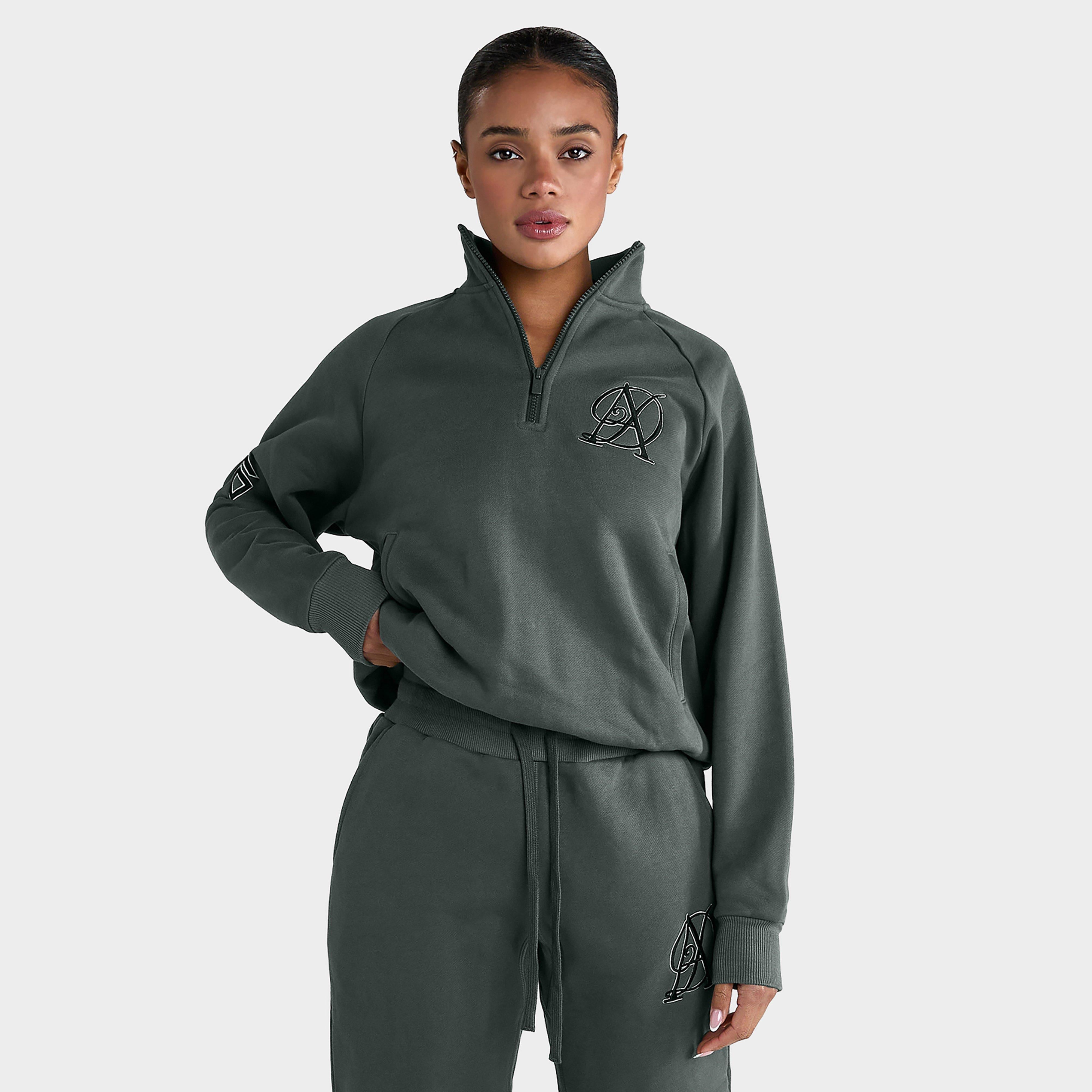 Women’s Half Zip Sweater Fern