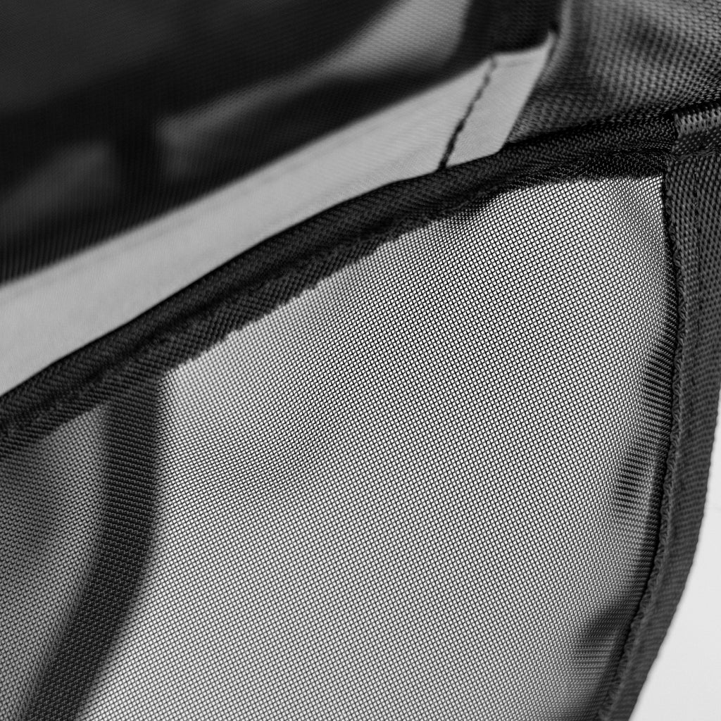 FlyGuard Pro Fine Mesh Fly Mask with Ears & Nose Black