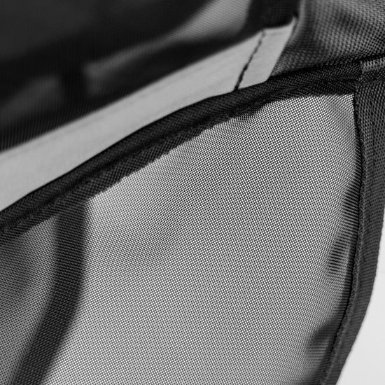 FlyGuard Pro Fine Mesh Fly Mask with Ears & Nose Black