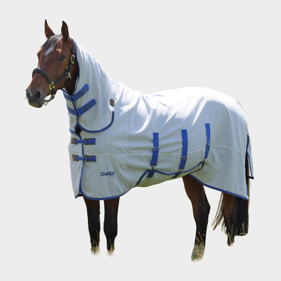 Tempest Plus Sweet-itch Combo Rug White/Blue