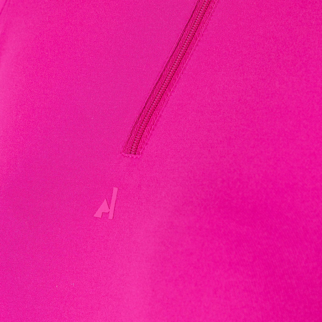 Women's React Long Sleeve Base Layer Fuchsia