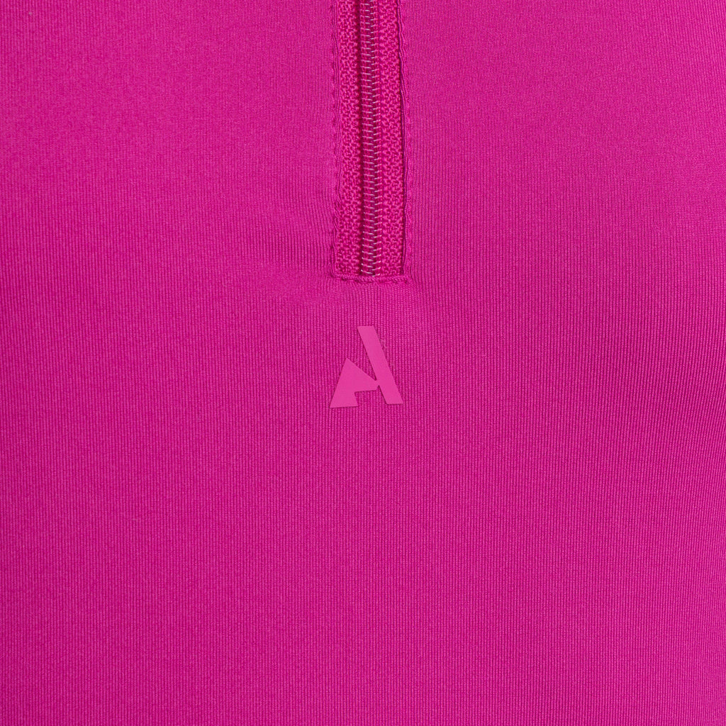 Young Rider React Short Sleeve Base Layer Fuchsia
