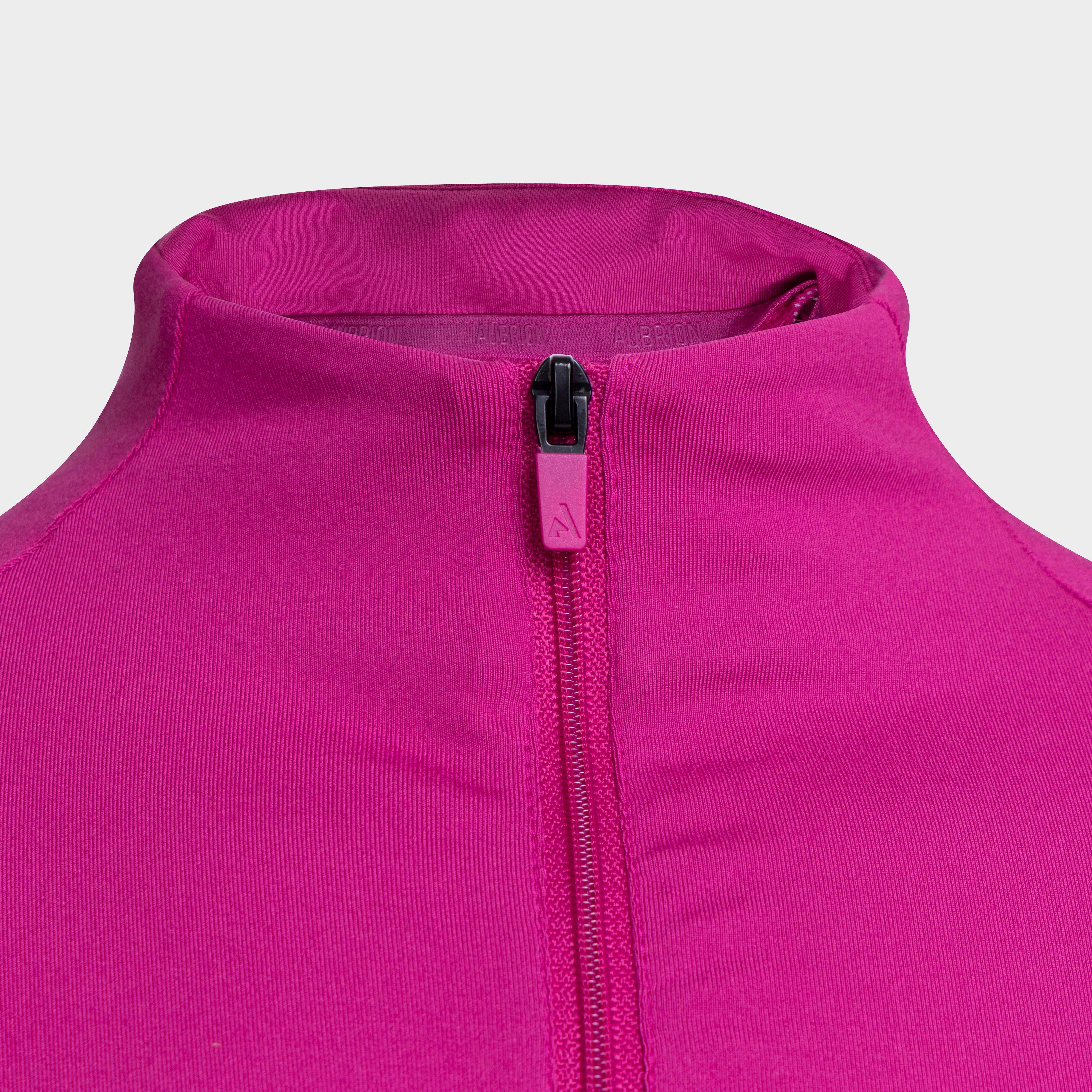 Young Rider React Short Sleeve Base Layer Fuchsia