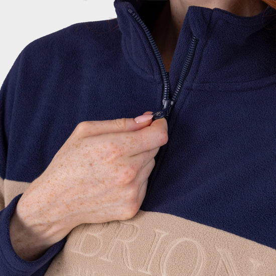 Women’s Equestrian Quarter Zip Fleece | Midnight
