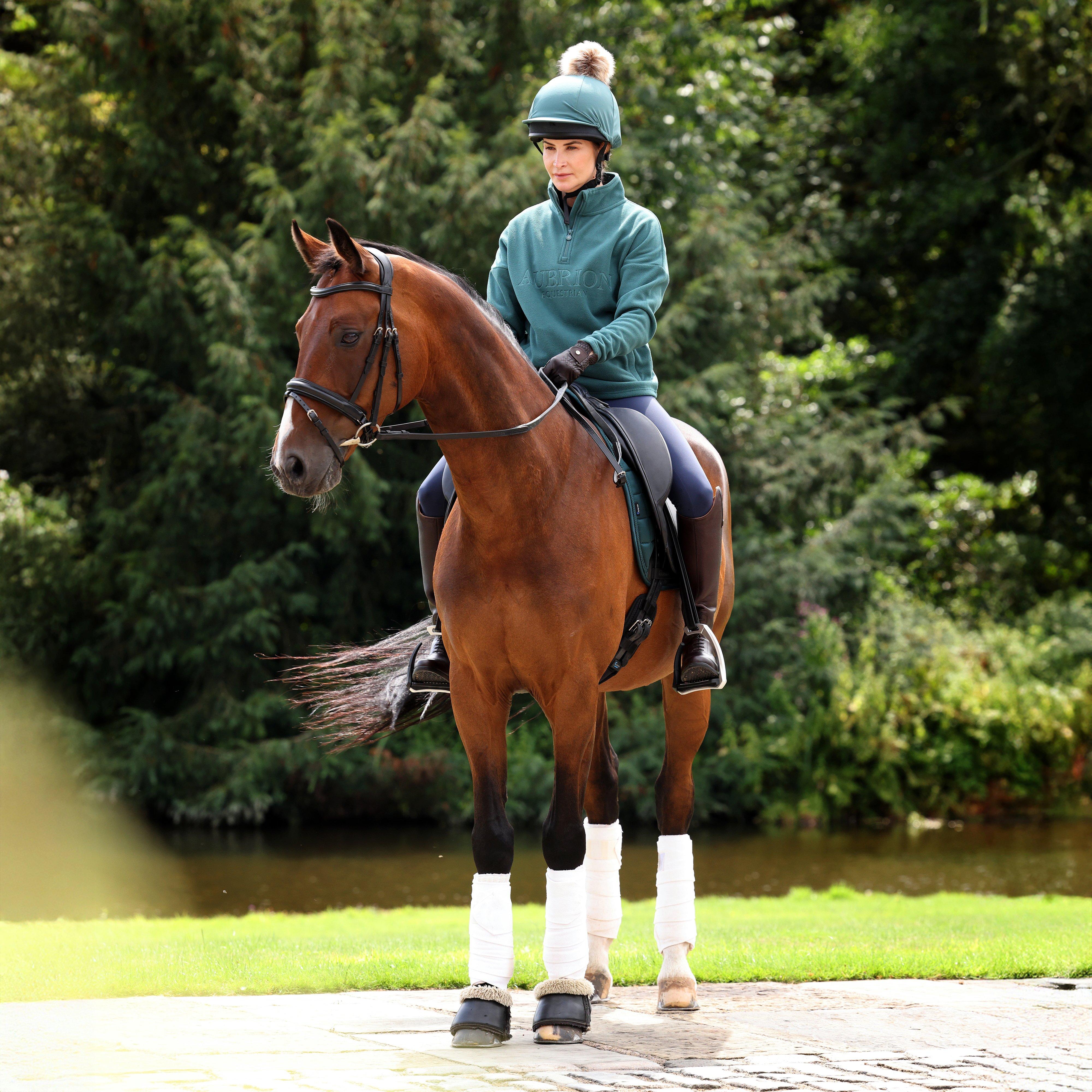 Women’s Equestrian Quarter Zip Fleece | Thyme