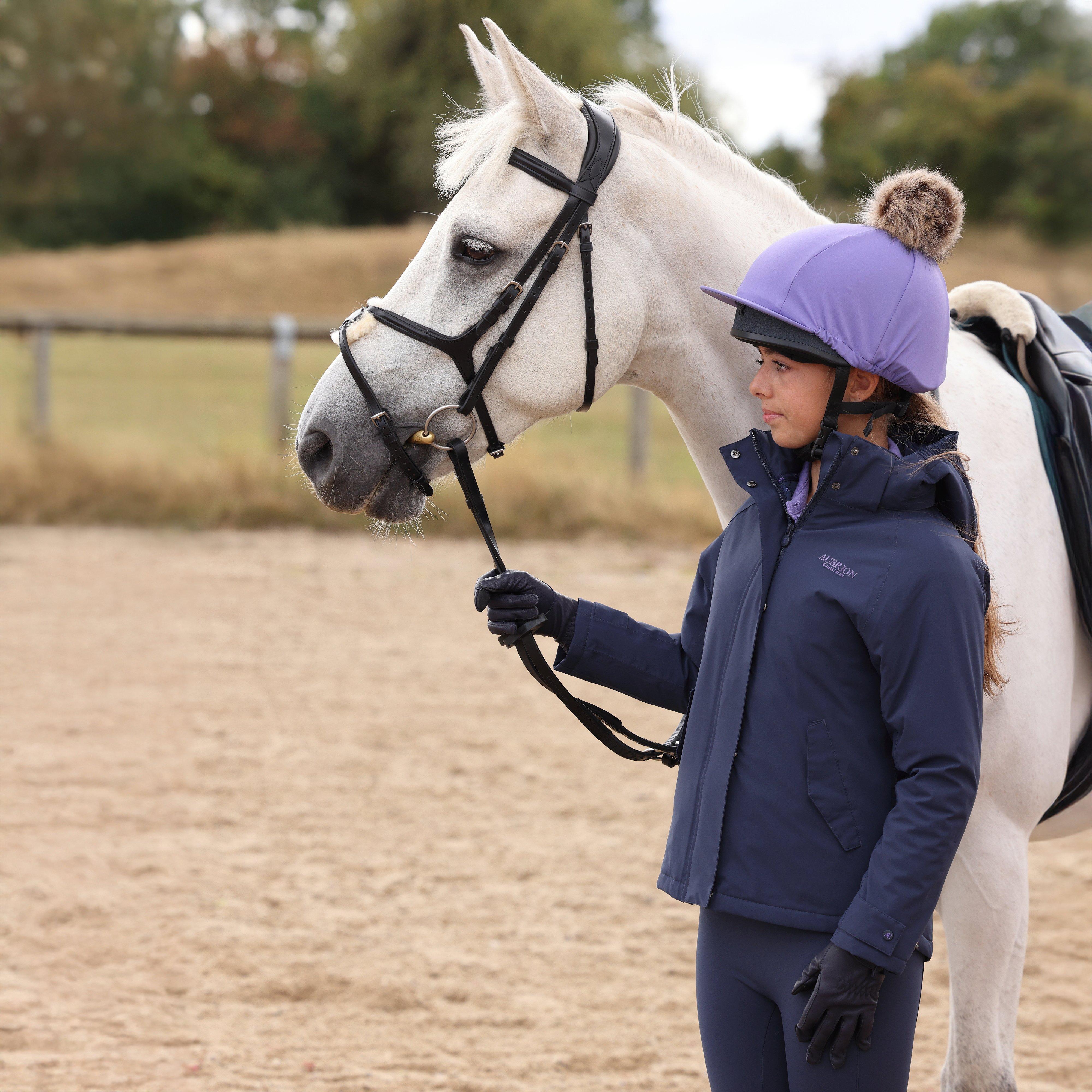 Young Rider Equestrian Lightweight Coat Midnight