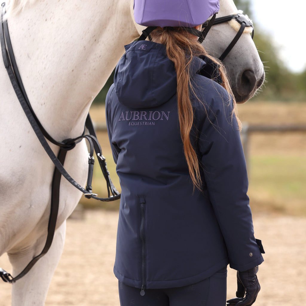 Young Rider Equestrian Lightweight Coat Midnight