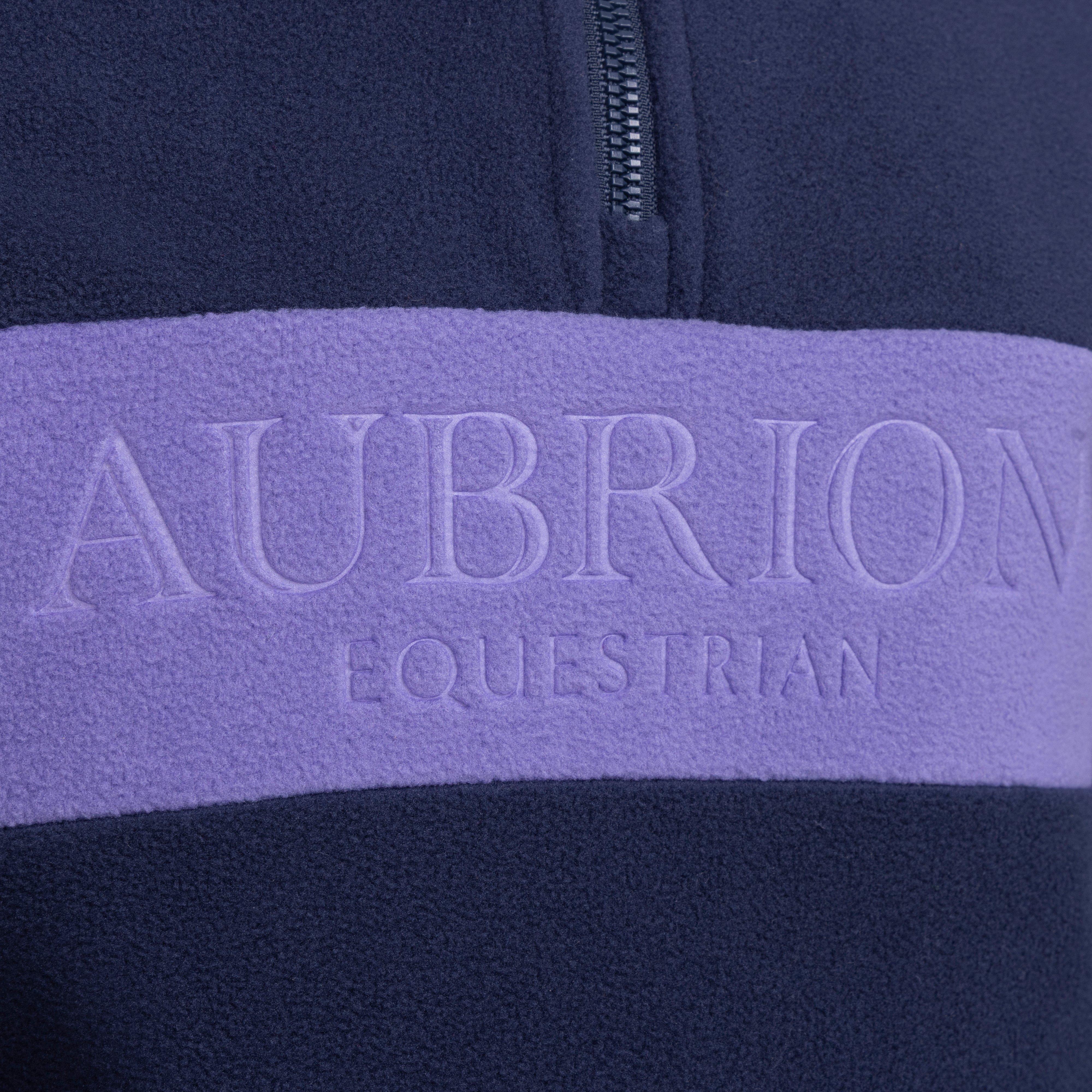 Young Rider Equestrian Quarter Zip Fleece Midnight