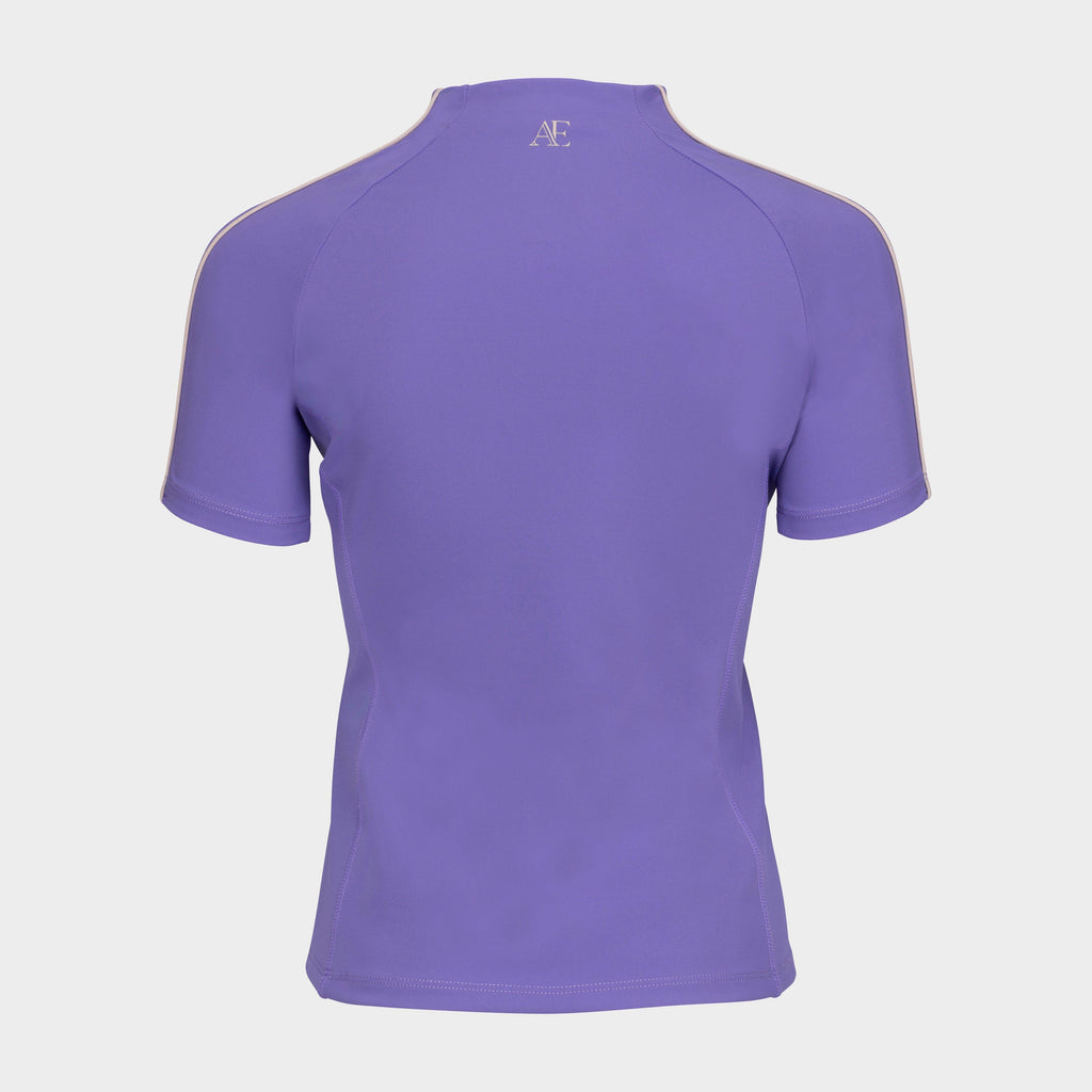 Young Rider Equestrian Short Sleeve Base Layer Heather
