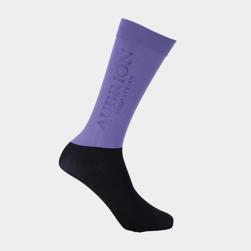 Young Rider Equestrian Socks Heather