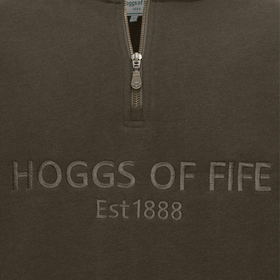 Men’s Galloway 1888 1/4 Zip Sweatshirt Forest Green