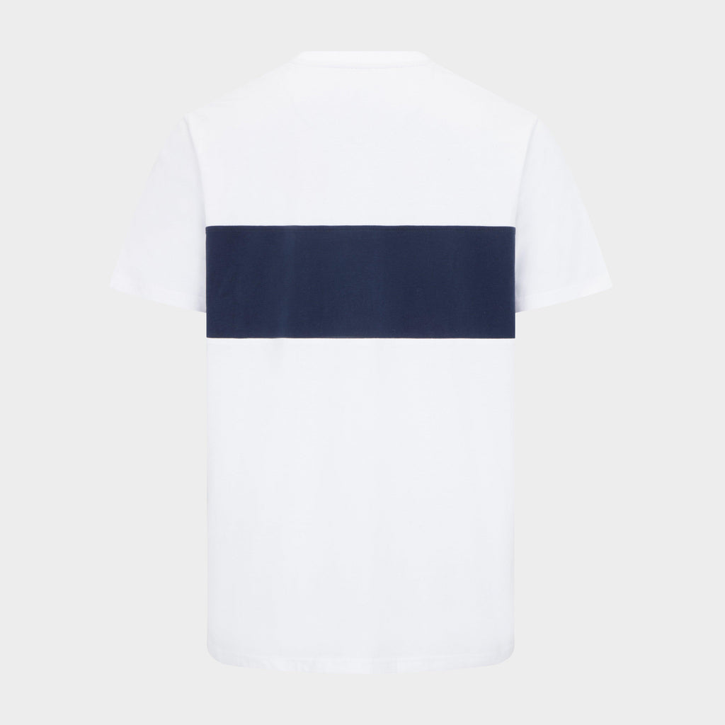 Men’s Dalbeattie Colour Block T-Shirt White/Navy/White