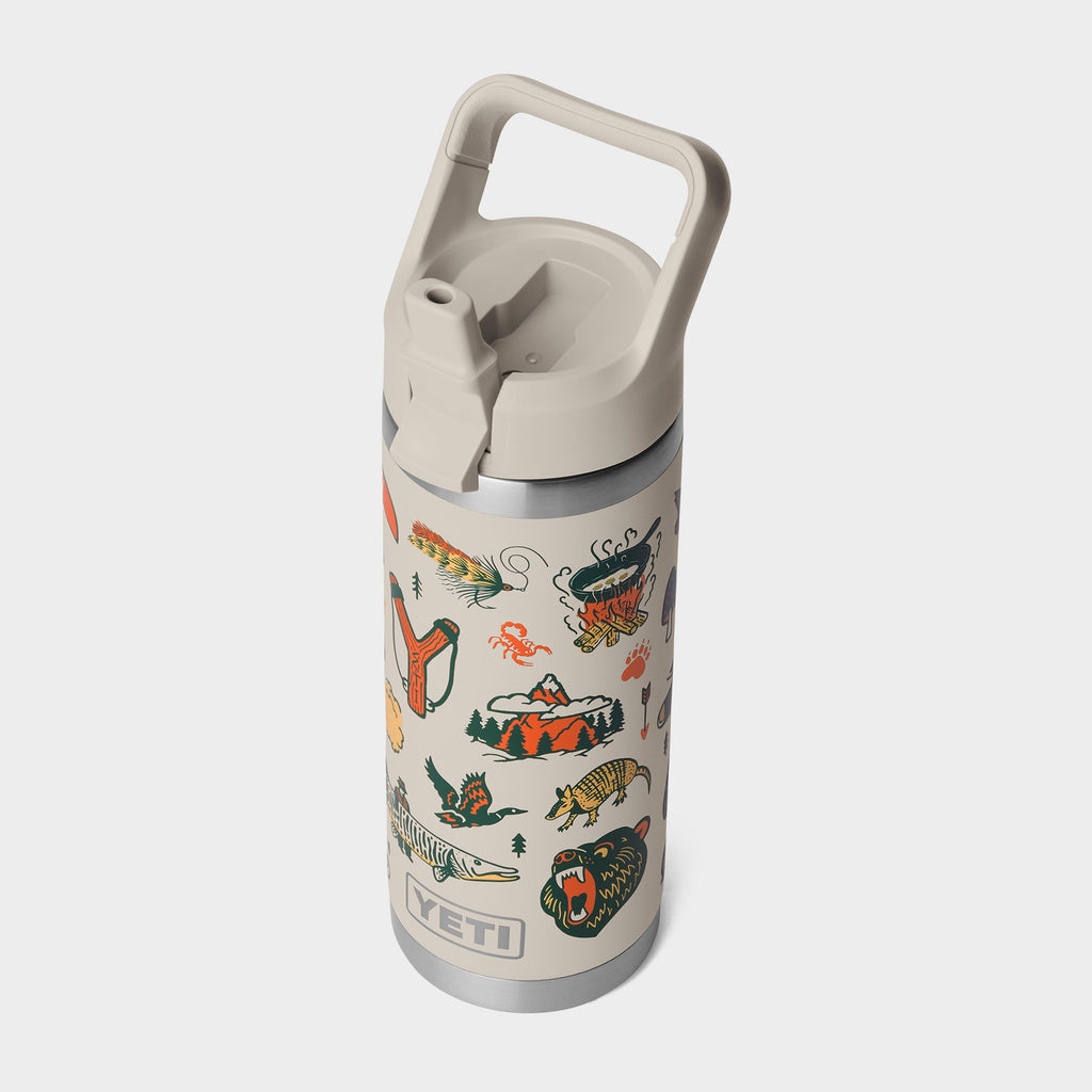 Rambler 18 oz Bottle With Straw Cap