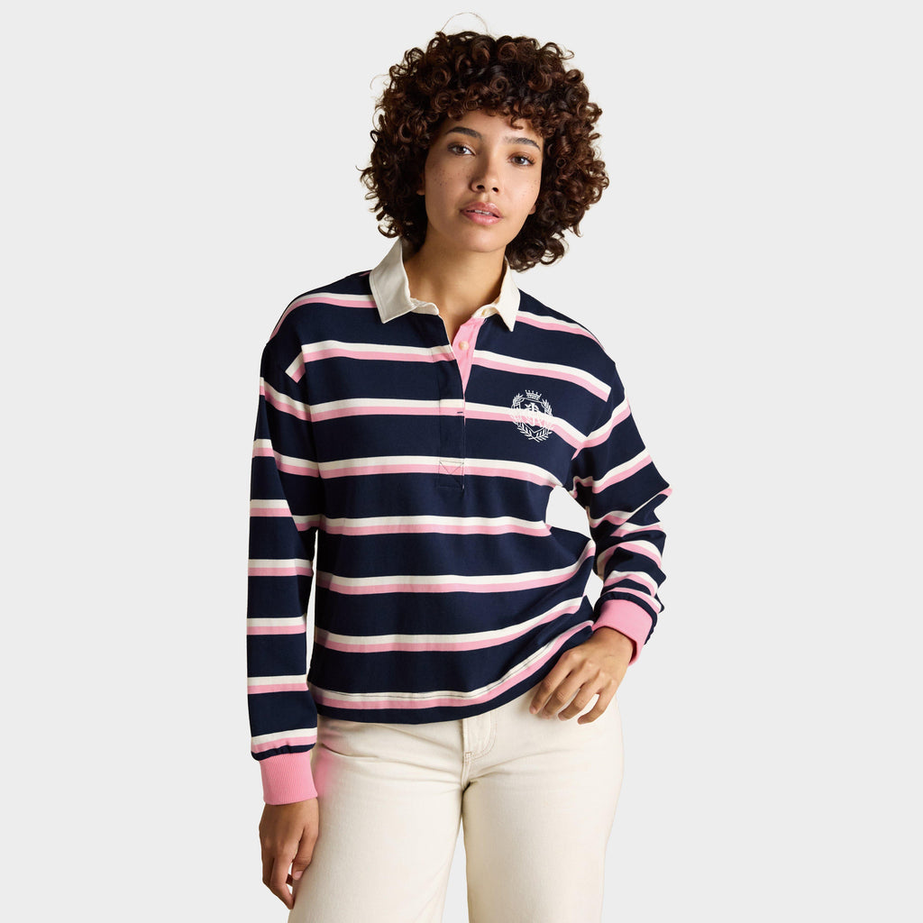 Women's Lara Striped Rugby Shirt