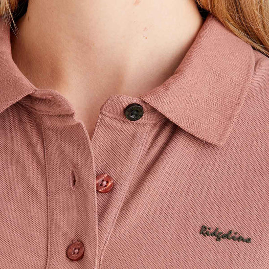 Women's Signature Polo Shirt Dusky Pink